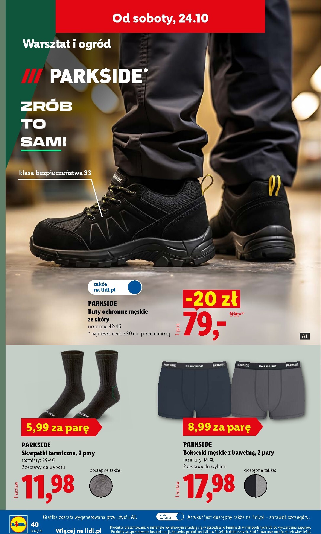 lidl - Aktualna gazetka Lidl - Okazje ważna od 19.10.2026 do 24.10.2026 - page: 50