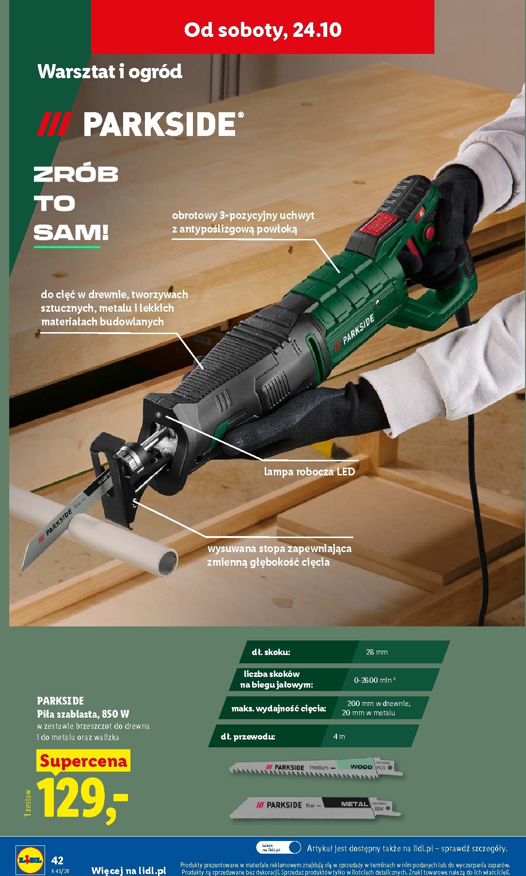 lidl - Aktualna gazetka Lidl - Okazje ważna od 19.10.2026 do 24.10.2026 - page: 52