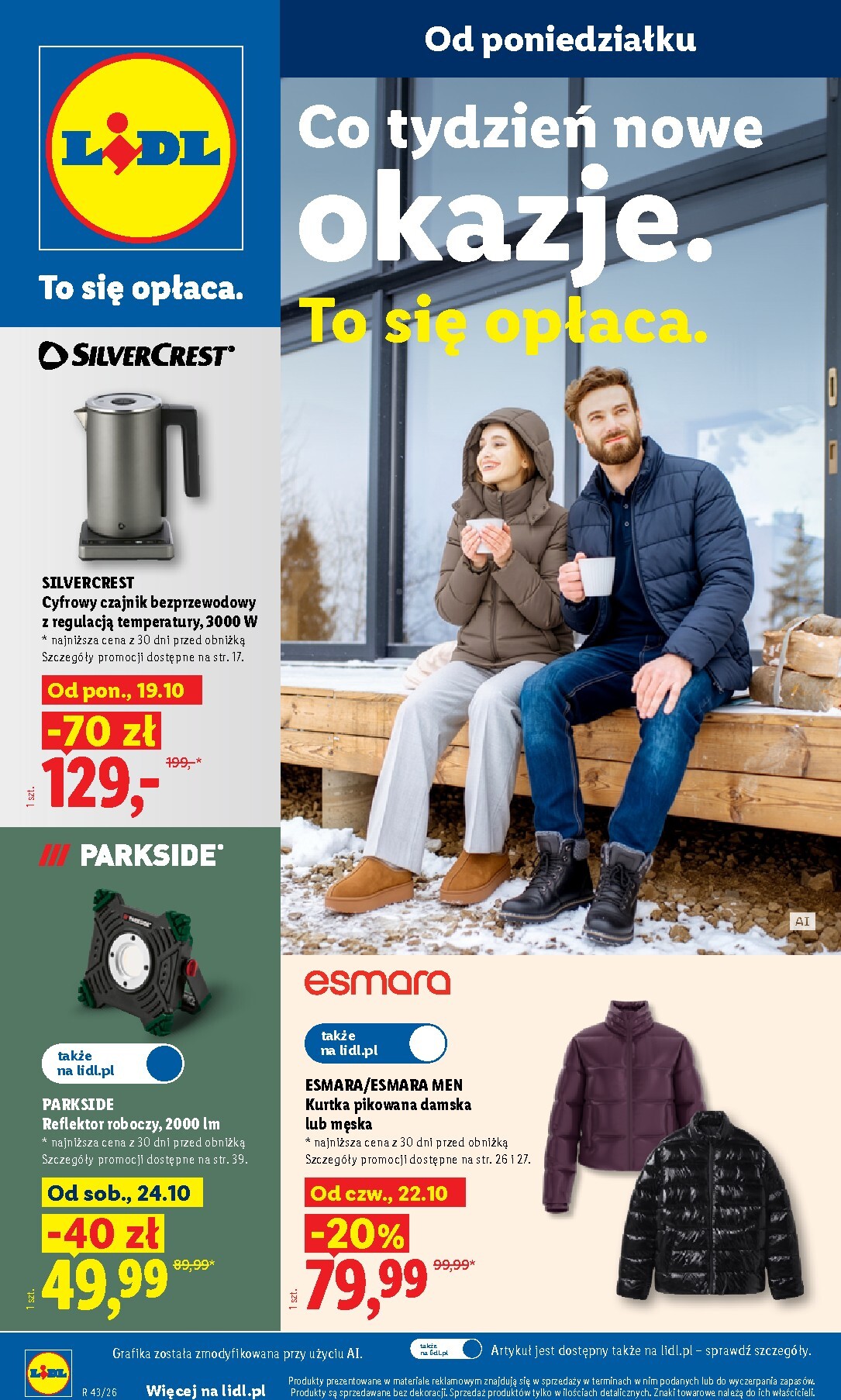 lidl - Aktualna gazetka Lidl - Okazje ważna od 19.10.2026 do 24.10.2026