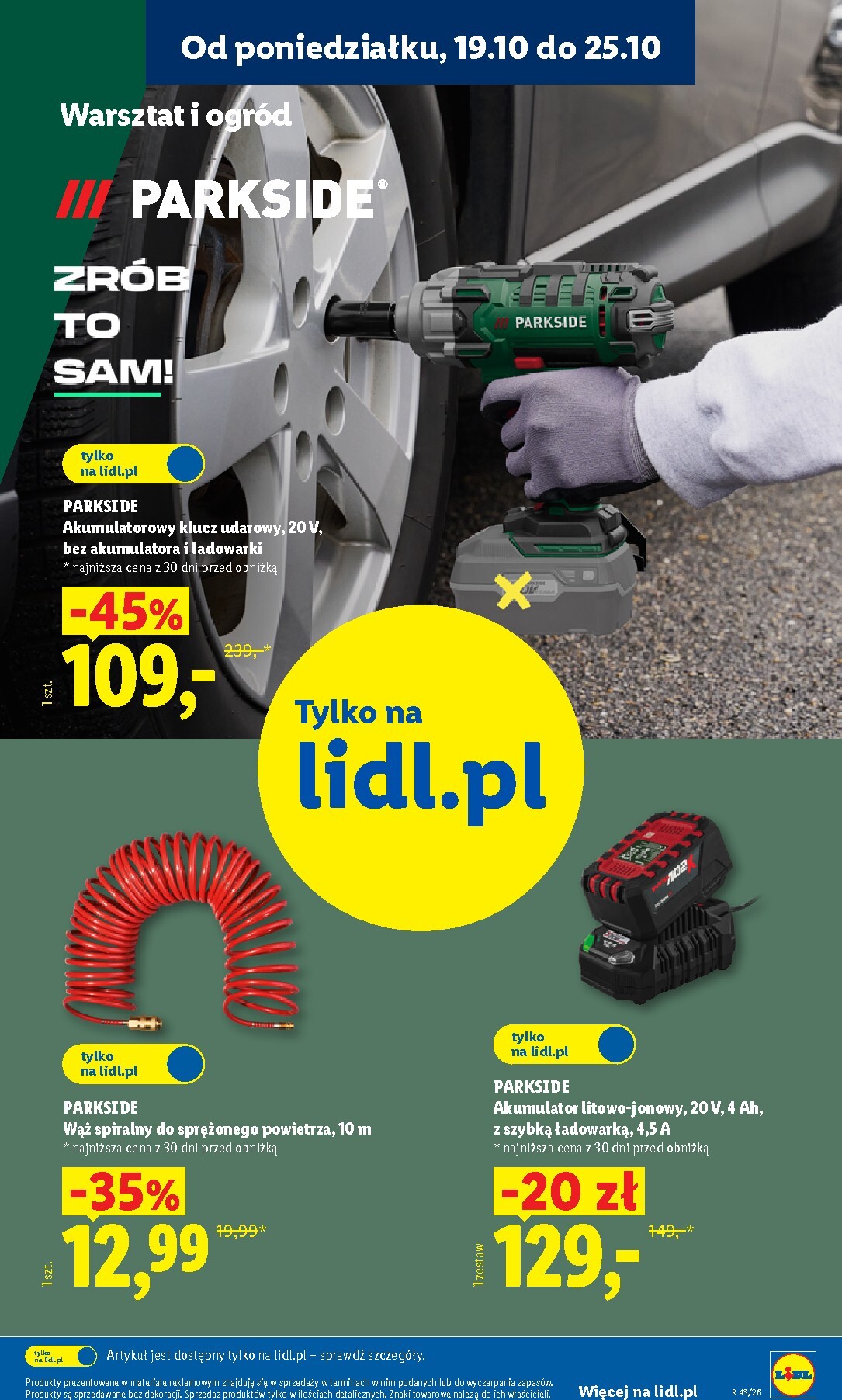 lidl - Aktualna gazetka Lidl - Okazje ważna od 19.10.2026 do 24.10.2026 - page: 21