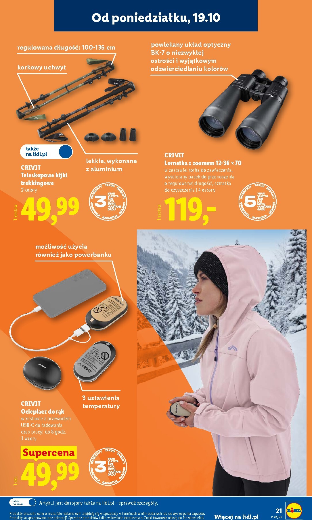 lidl - Aktualna gazetka Lidl - Okazje ważna od 19.10.2026 do 24.10.2026 - page: 23