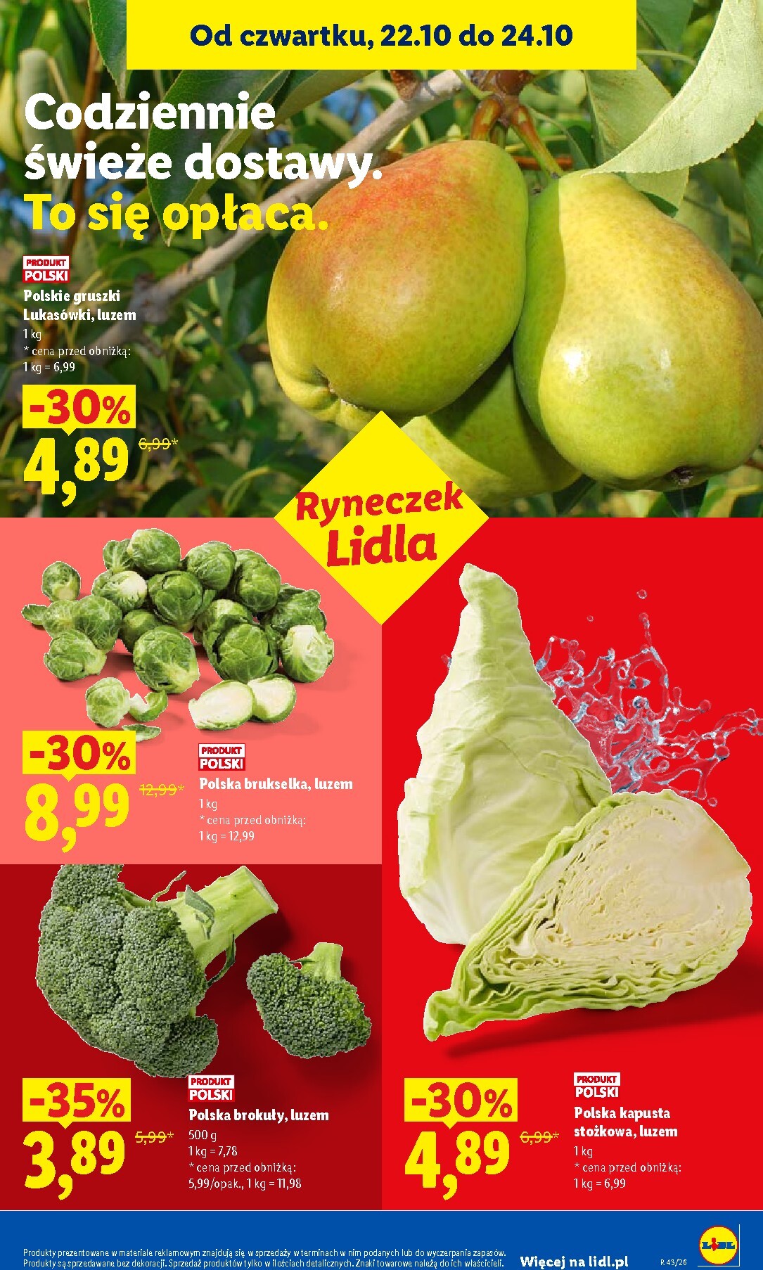 lidl - Nowa gazetka Lidl ważna od 22.10.2026 do 24.10.2026 - page: 47