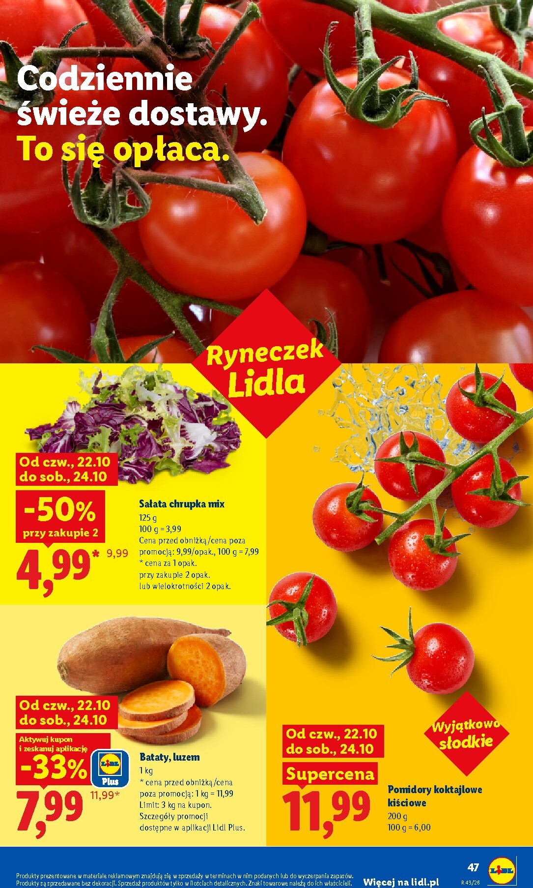 lidl - Nowa gazetka Lidl ważna od 22.10.2026 do 24.10.2026 - page: 49