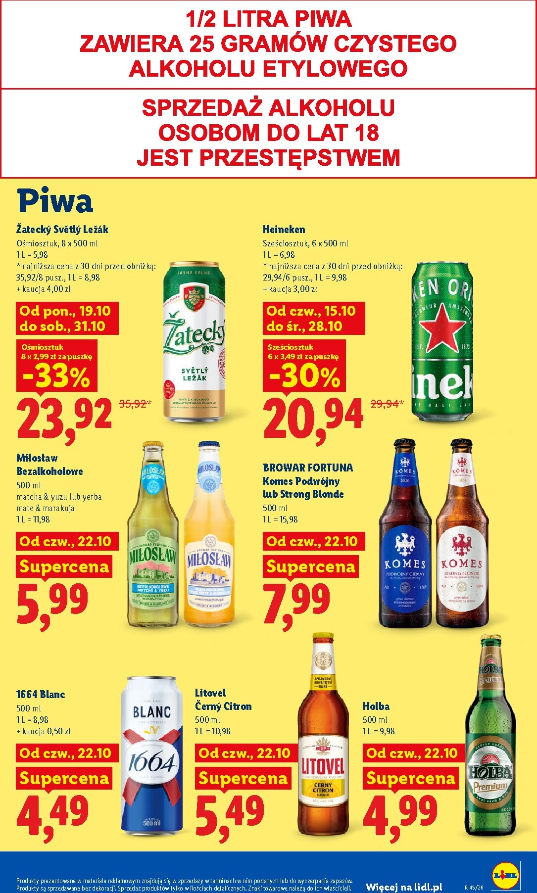lidl - Nowa gazetka Lidl ważna od 22.10.2026 do 24.10.2026 - page: 89