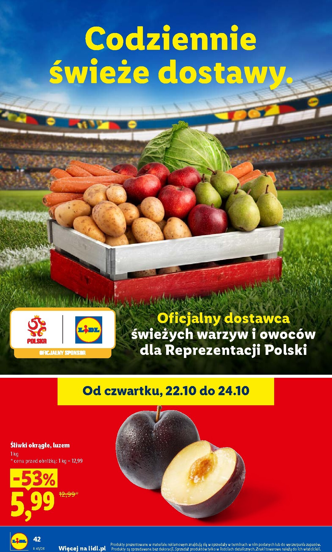 lidl - Nowa gazetka Lidl ważna od 22.10.2026 do 24.10.2026 - page: 44