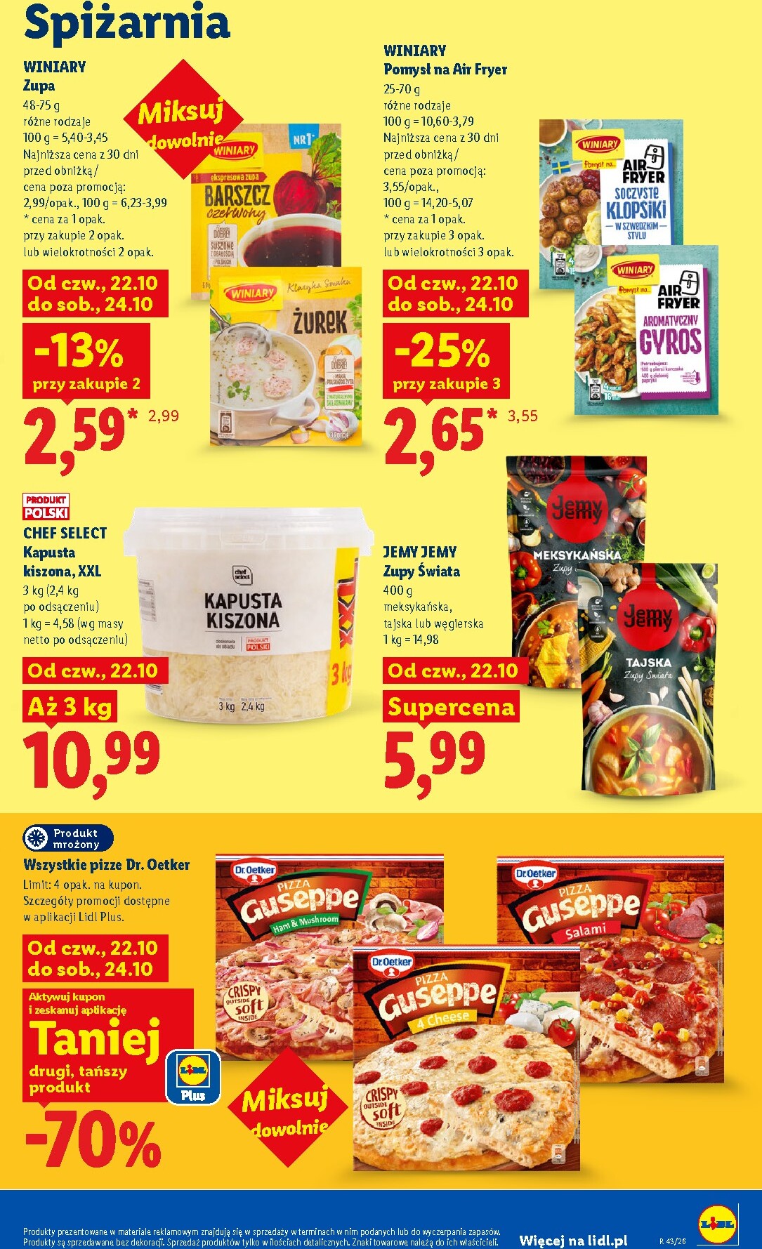 lidl - Nowa gazetka Lidl ważna od 22.10.2026 do 24.10.2026 - page: 93