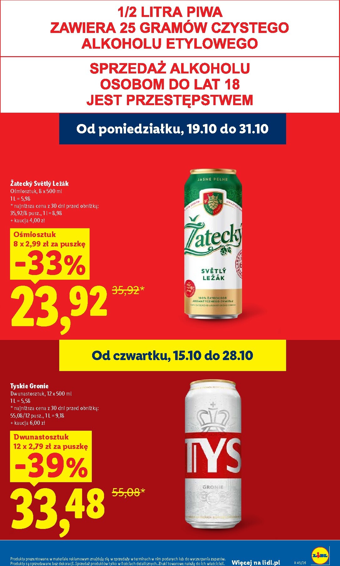 lidl - Nowa gazetka Lidl ważna od 22.10.2026 do 24.10.2026 - page: 33