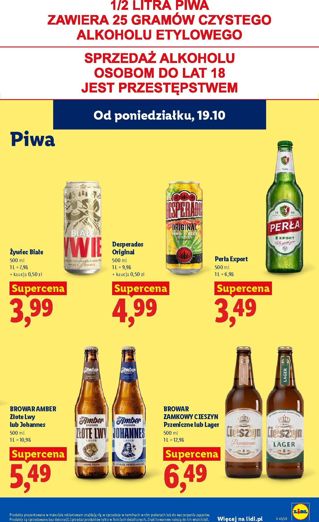 lidl - Aktualna gazetka Lidl ważna od 19.10.2026 do 21.10.2026 - page: 87