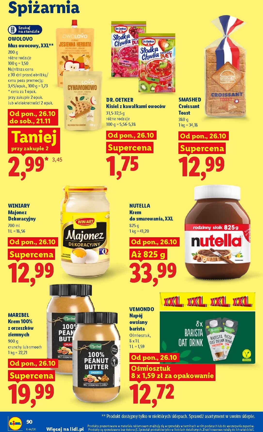 lidl - Nowa gazetka Lidl ważna od 26.10.2026 do 31.10.2026 - page: 90