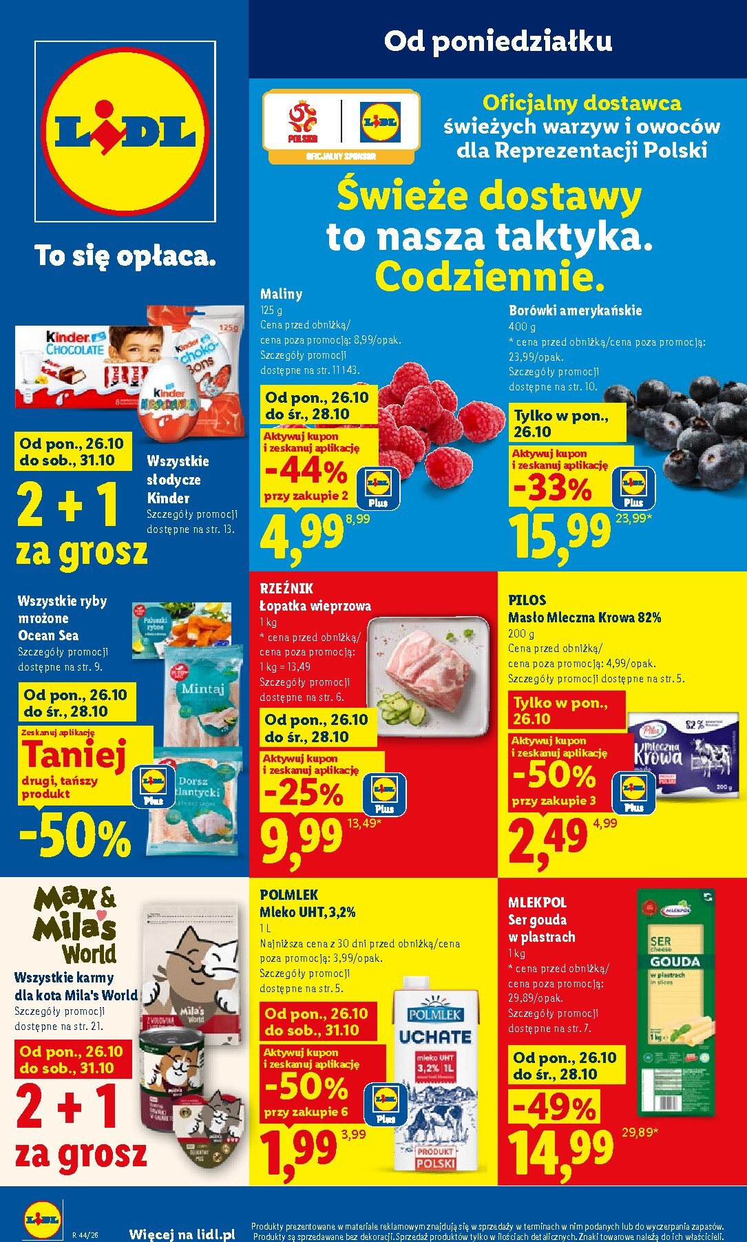 lidl - Nowa gazetka Lidl ważna od 26.10.2026 do 31.10.2026 - page: 1