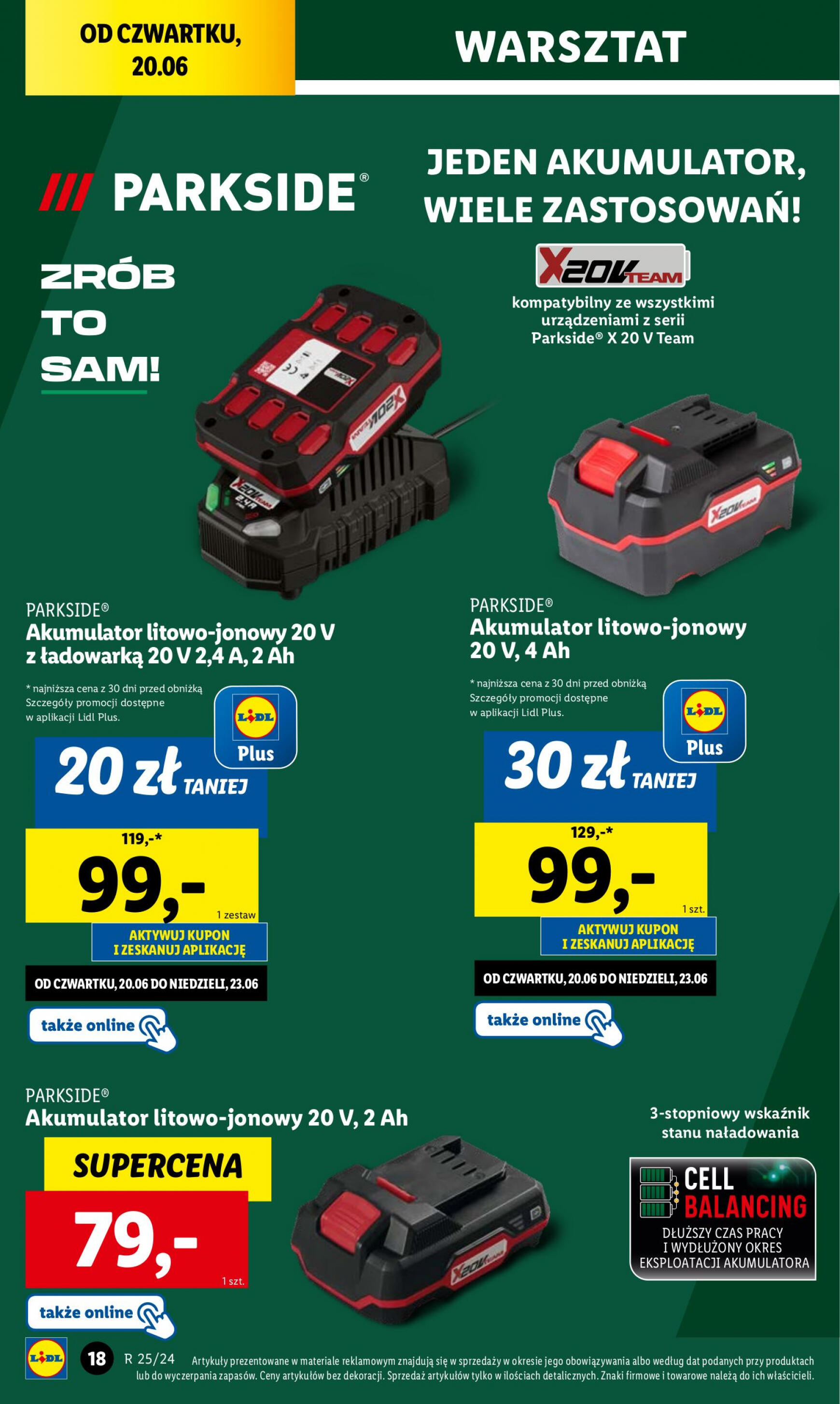 lidl - Lidl - Katalog Okazji gazetka aktualna ważna od 17.06. - 22.06. - page: 22