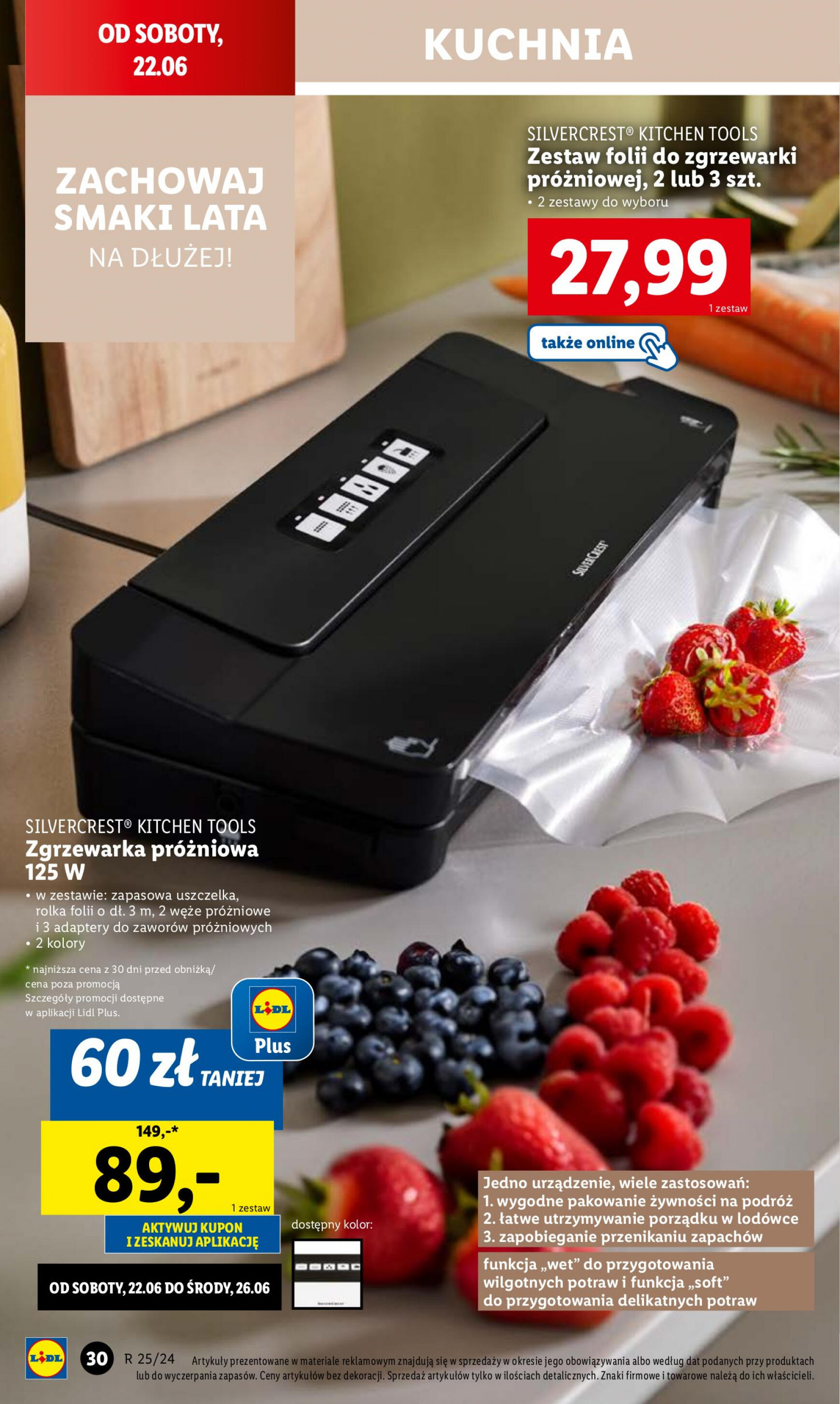 lidl - Lidl - Katalog Okazji gazetka aktualna ważna od 17.06. - 22.06. - page: 34