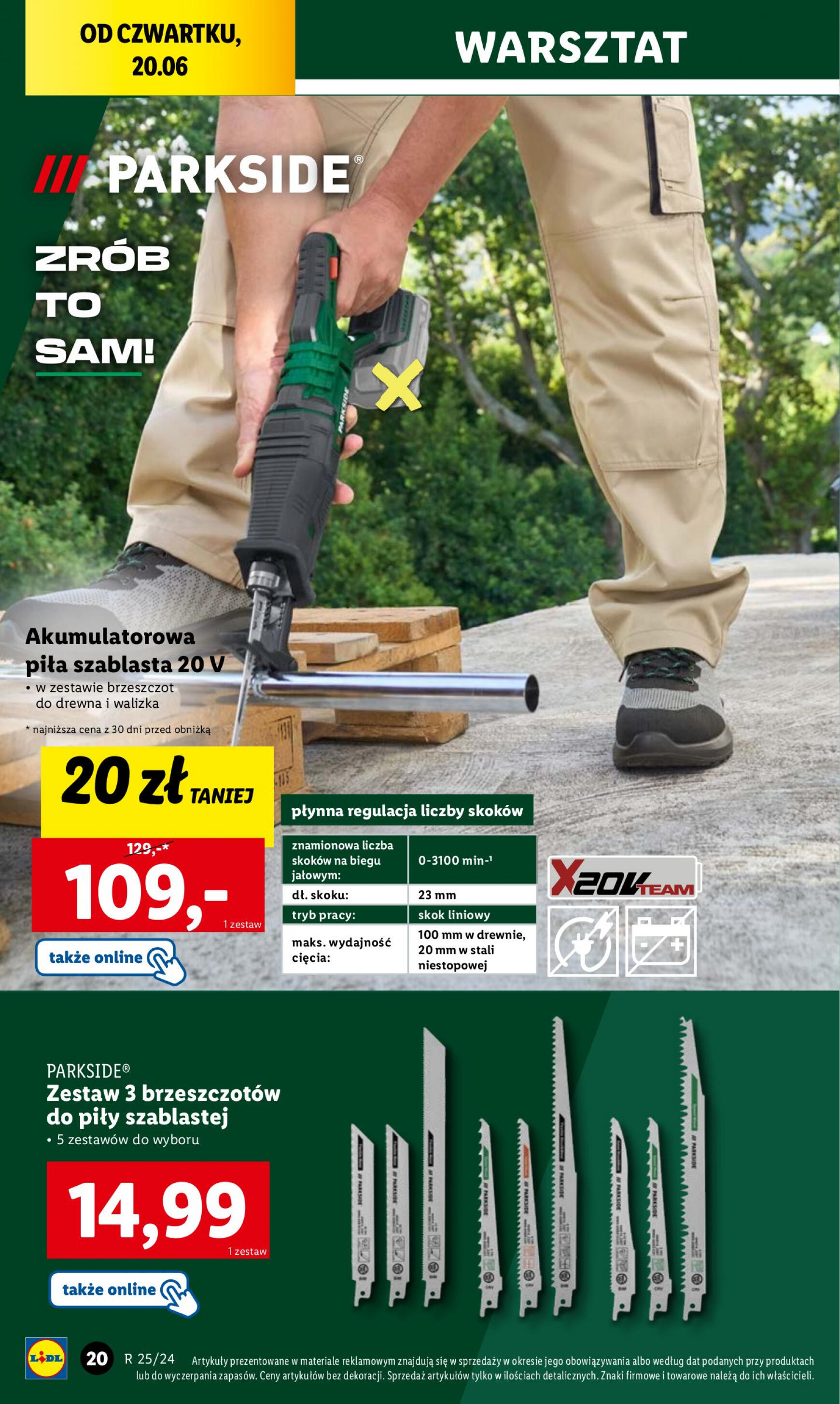 lidl - Lidl - Katalog Okazji gazetka aktualna ważna od 17.06. - 22.06. - page: 24