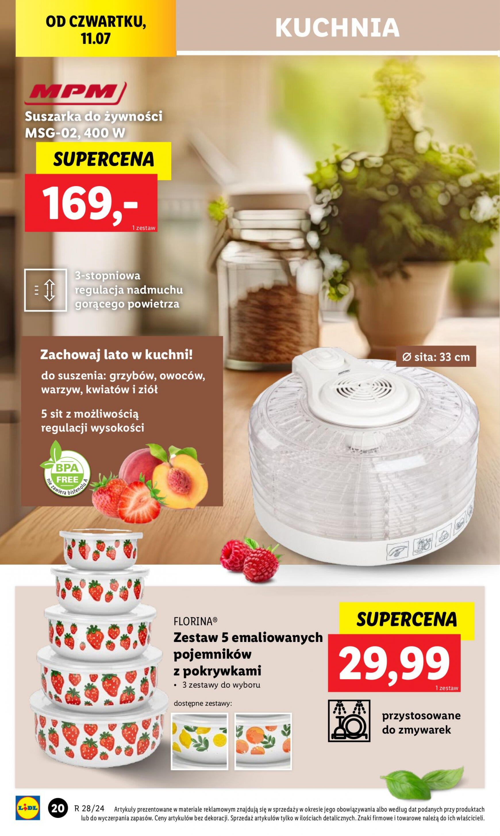 lidl - Lidl - Katalog Okazji gazetka aktualna ważna od 08.07. - 13.07. - page: 22