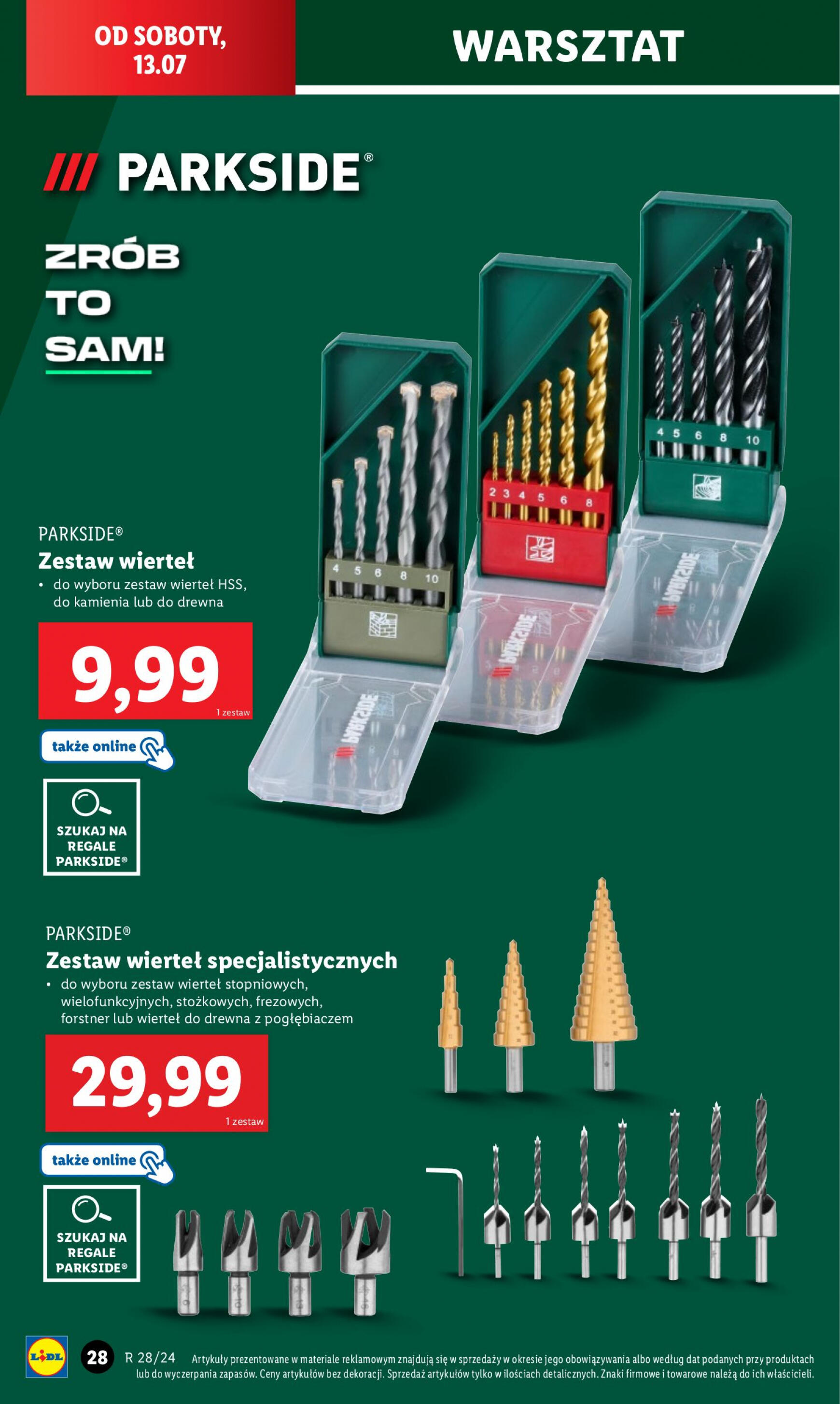 lidl - Lidl - Katalog Okazji gazetka aktualna ważna od 08.07. - 13.07. - page: 32