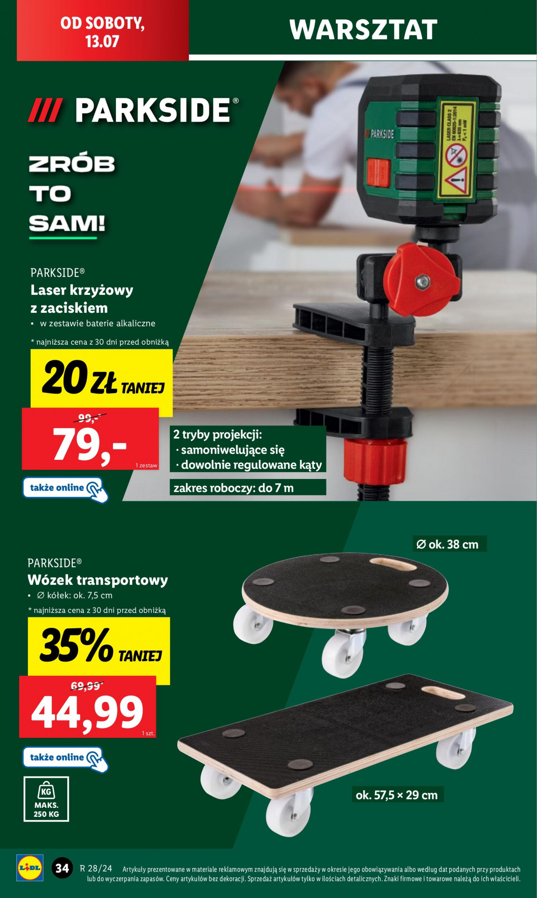 lidl - Lidl - Katalog Okazji gazetka aktualna ważna od 08.07. - 13.07. - page: 38