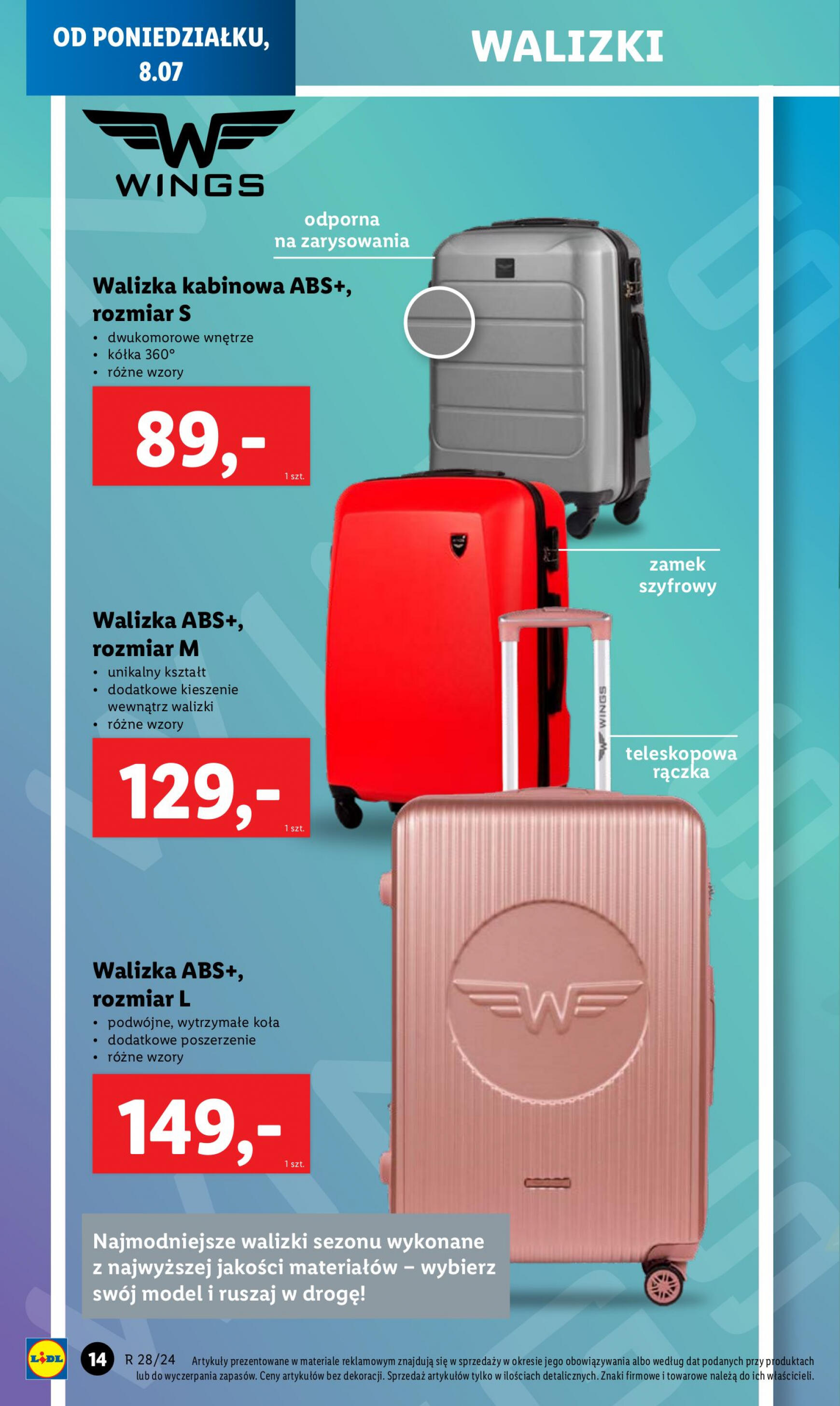 lidl - Lidl - Katalog Okazji gazetka aktualna ważna od 08.07. - 13.07. - page: 16