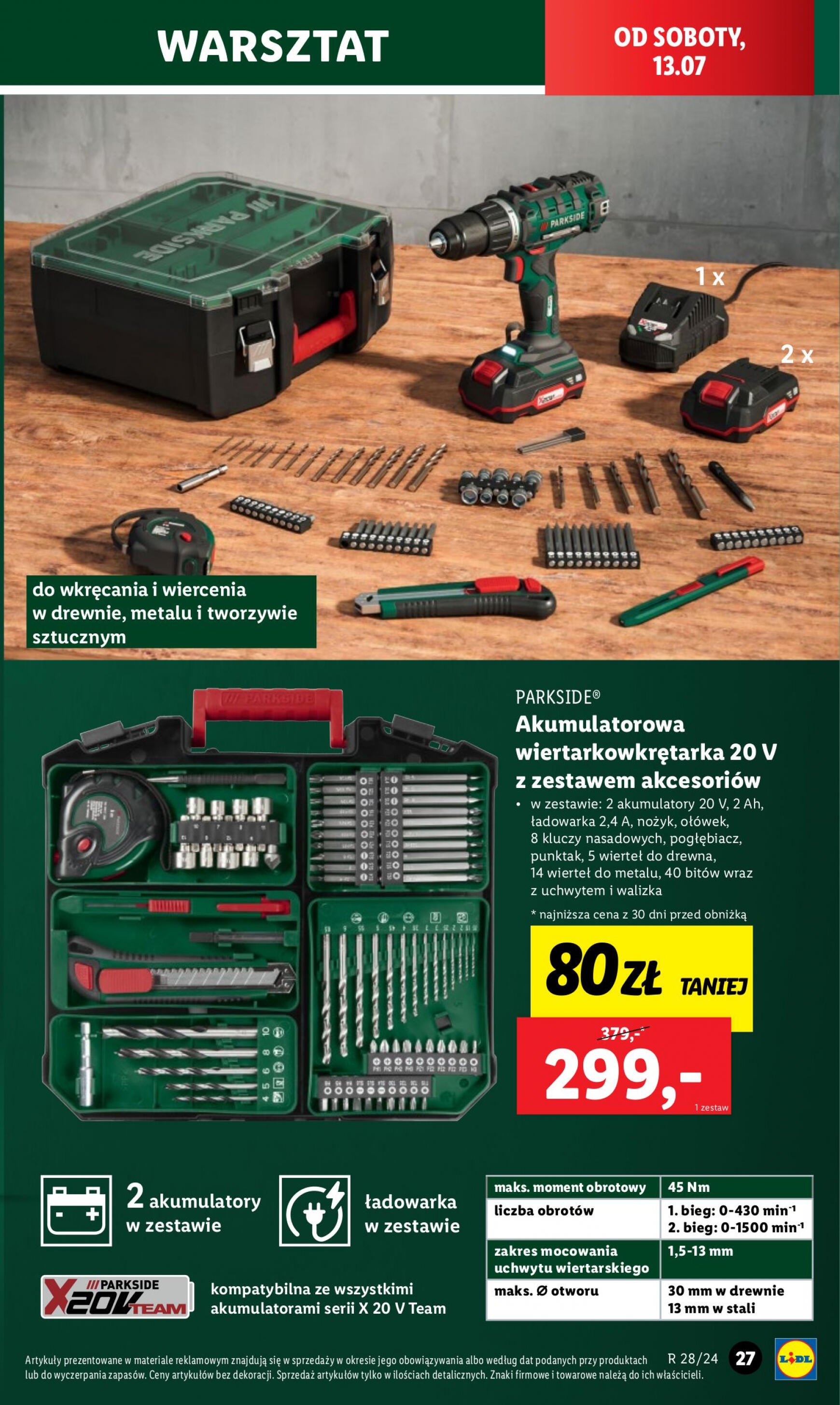 lidl - Lidl - Katalog Okazji gazetka aktualna ważna od 08.07. - 13.07. - page: 31