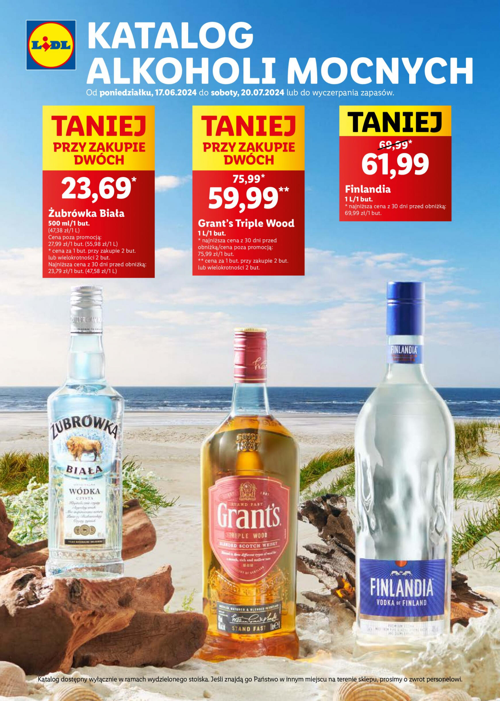 lidl - Lidl - Katalog alkoholi mocnych gazetka aktualna ważna od 17.06. - 20.07.