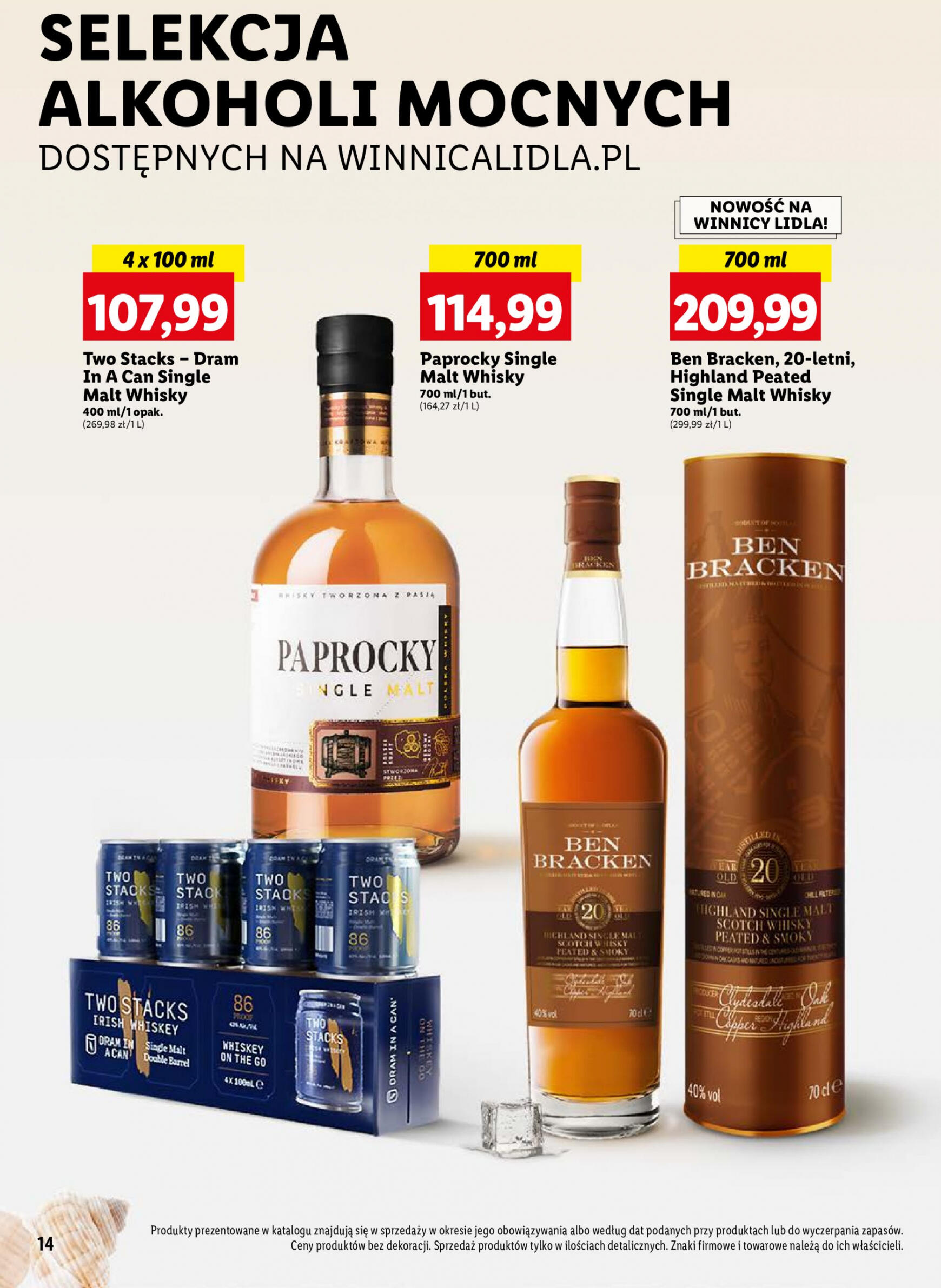 lidl - Lidl - Katalog alkoholi mocnych gazetka aktualna ważna od 17.06. - 20.07. - page: 14