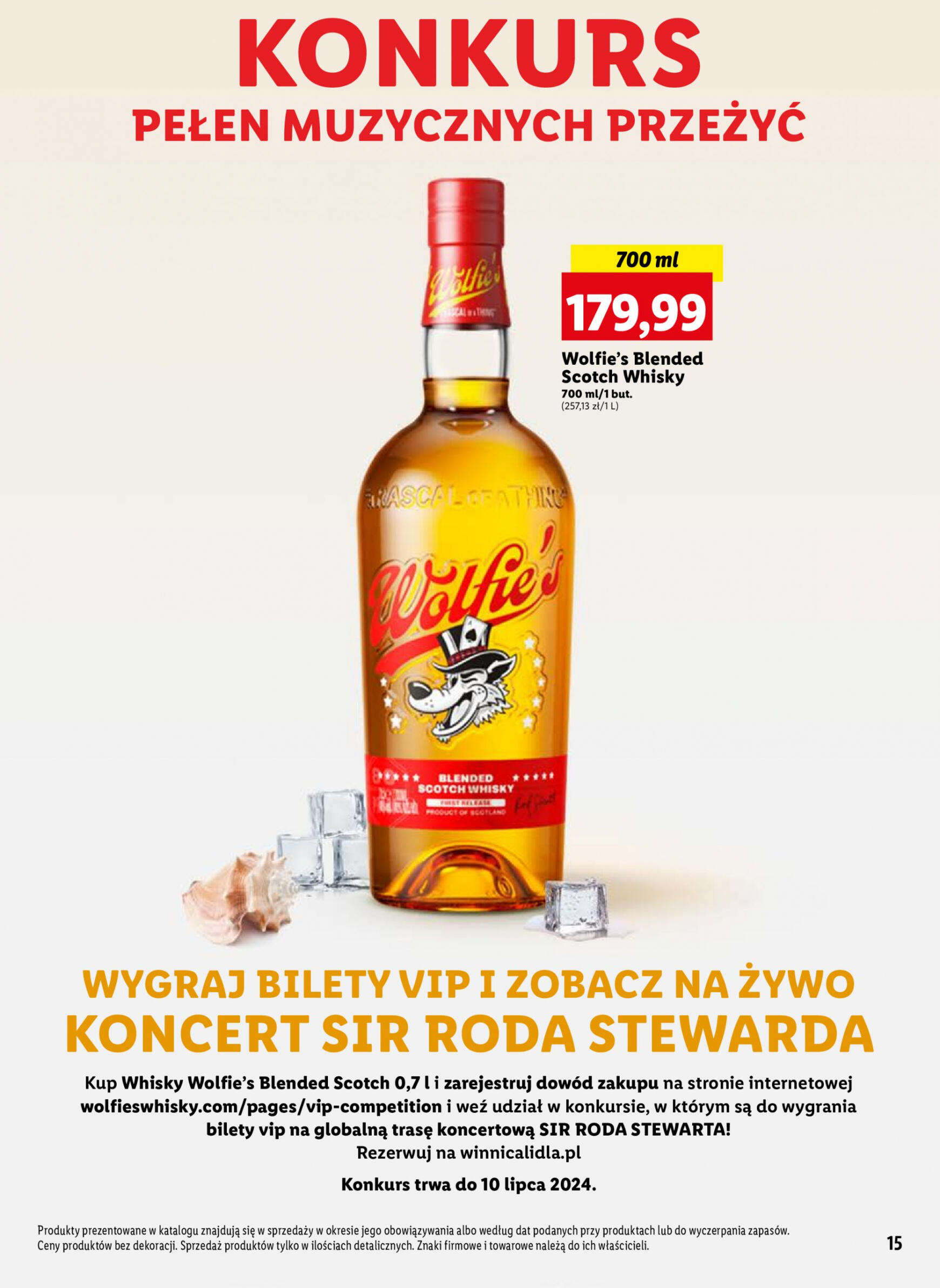 lidl - Lidl - Katalog alkoholi mocnych gazetka aktualna ważna od 17.06. - 20.07. - page: 15