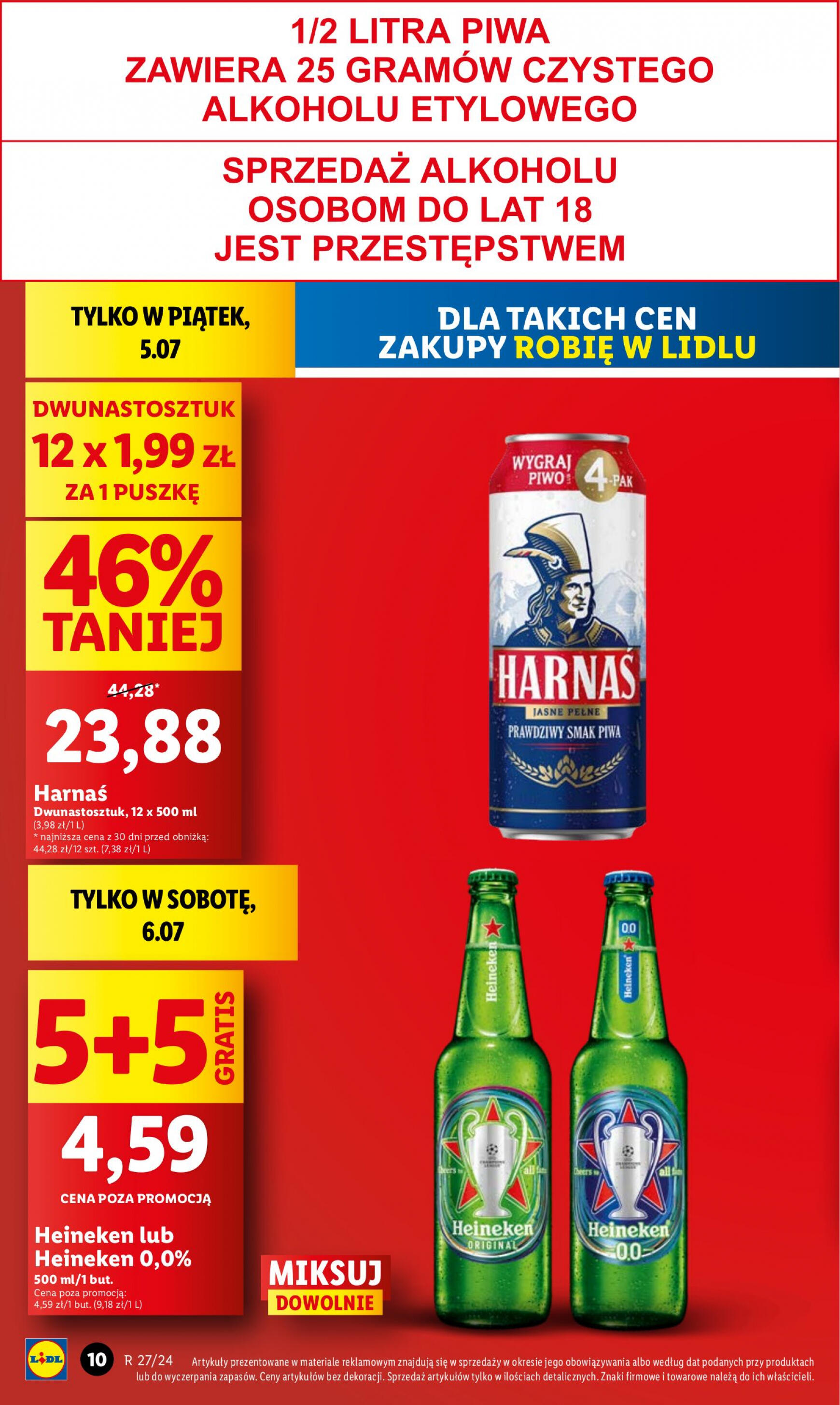 lidl - Lidl gazetka aktualna ważna od 04.07. - 06.07. - page: 10