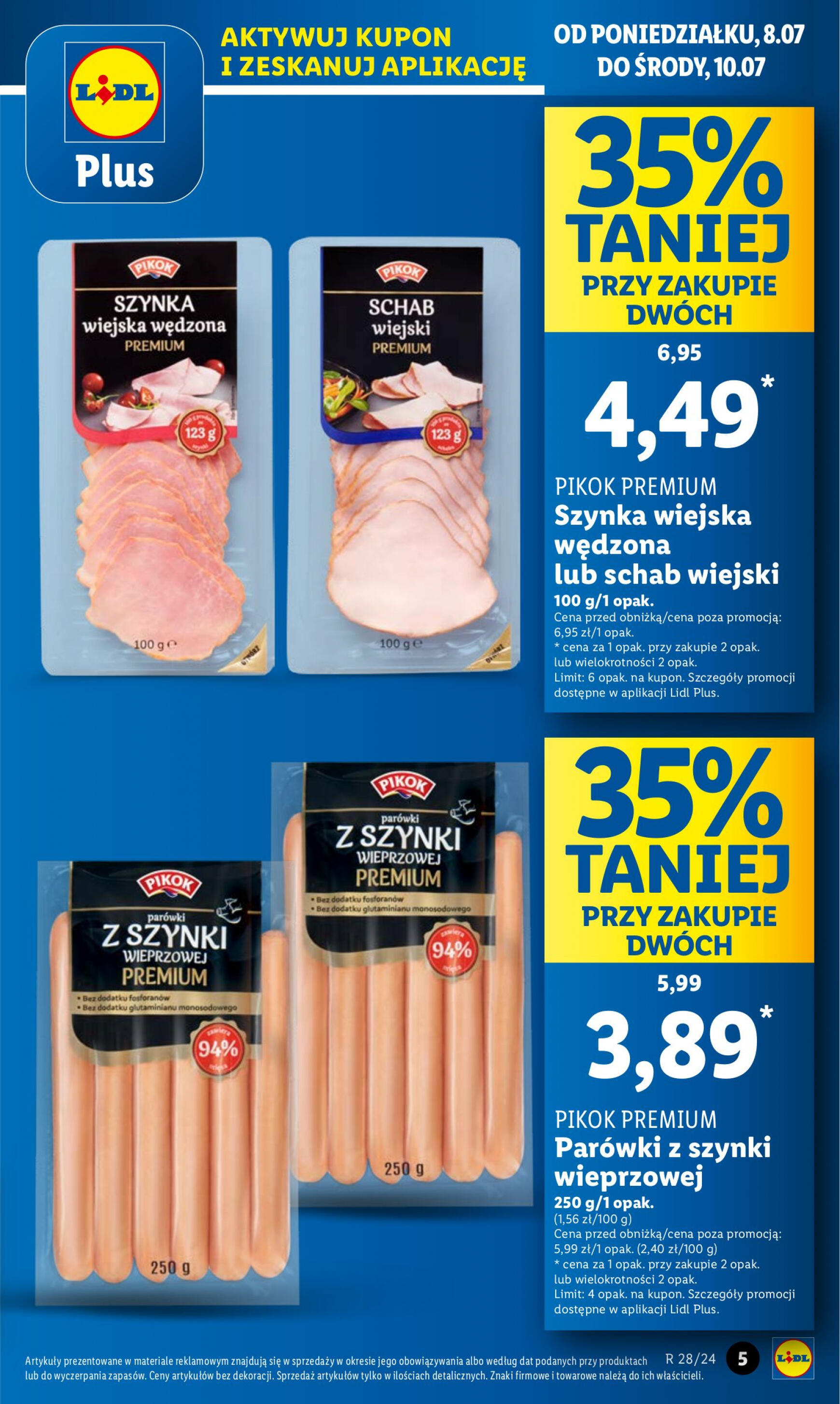 lidl - Lidl gazetka aktualna ważna od 08.07. - 10.07. - page: 5