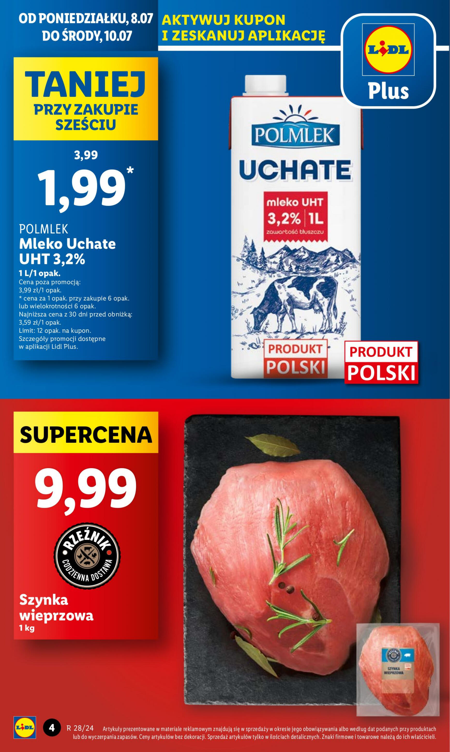 lidl - Lidl gazetka aktualna ważna od 08.07. - 10.07. - page: 4