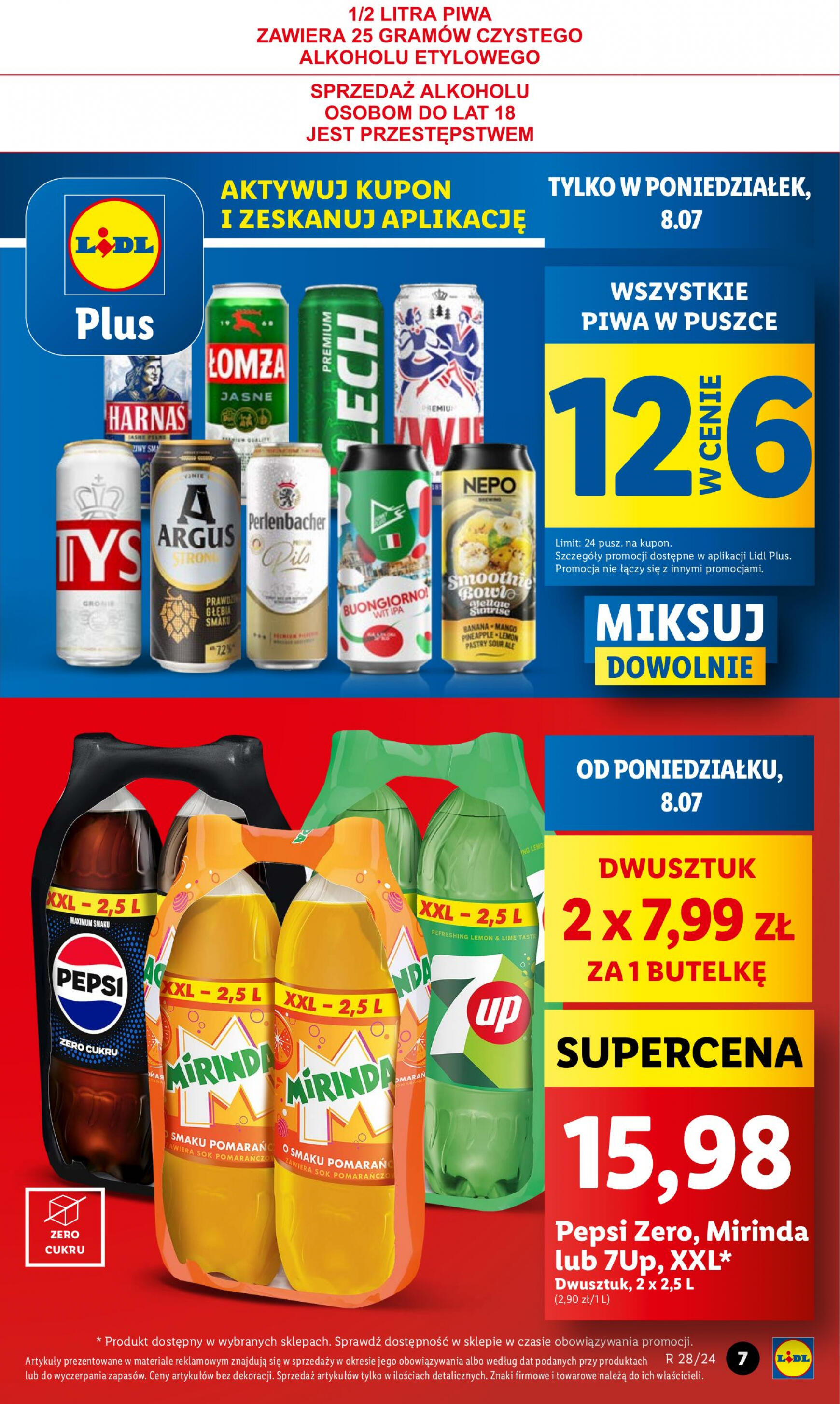 lidl - Lidl gazetka aktualna ważna od 08.07. - 10.07. - page: 7