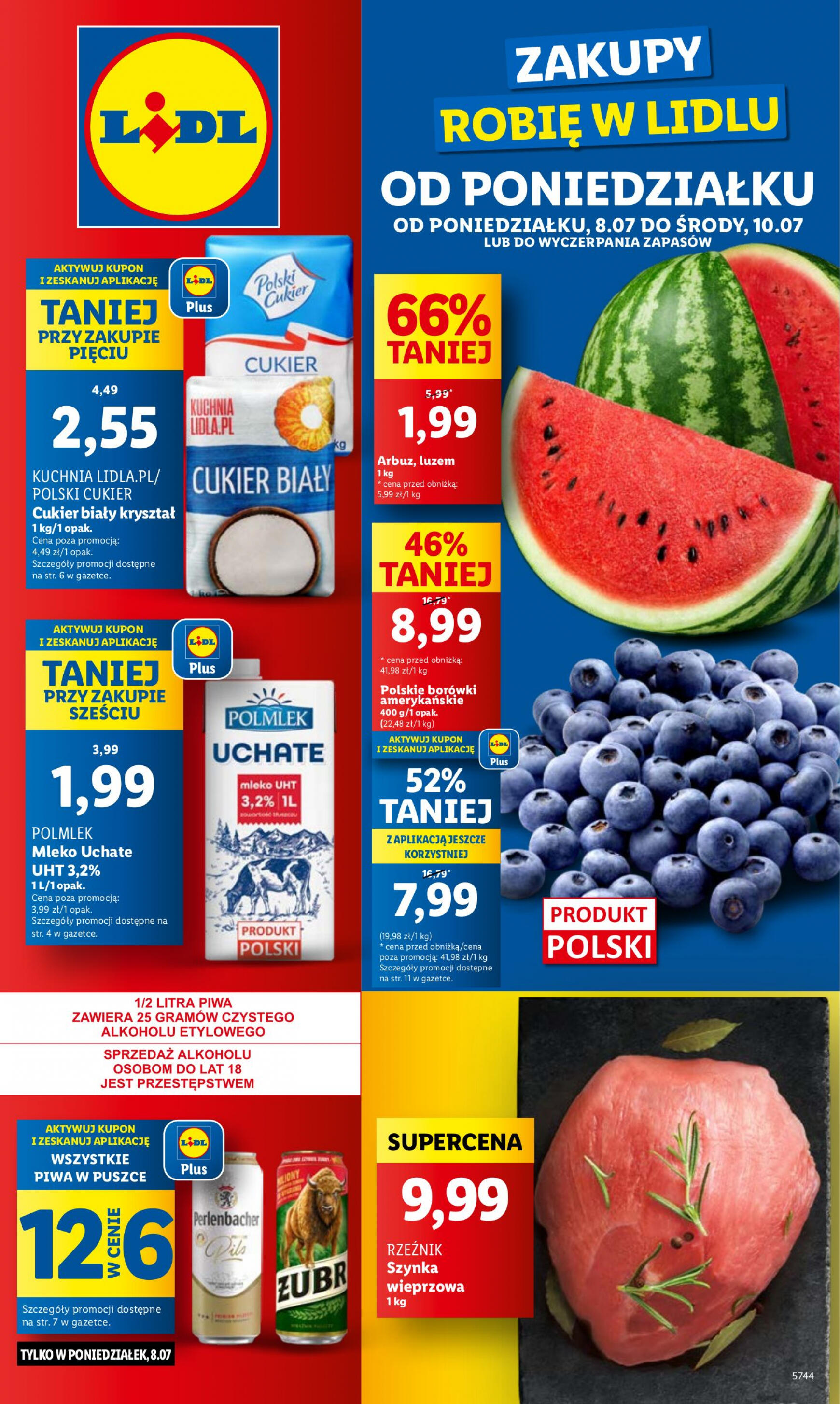 lidl - Lidl gazetka aktualna ważna od 08.07. - 10.07. - page: 1