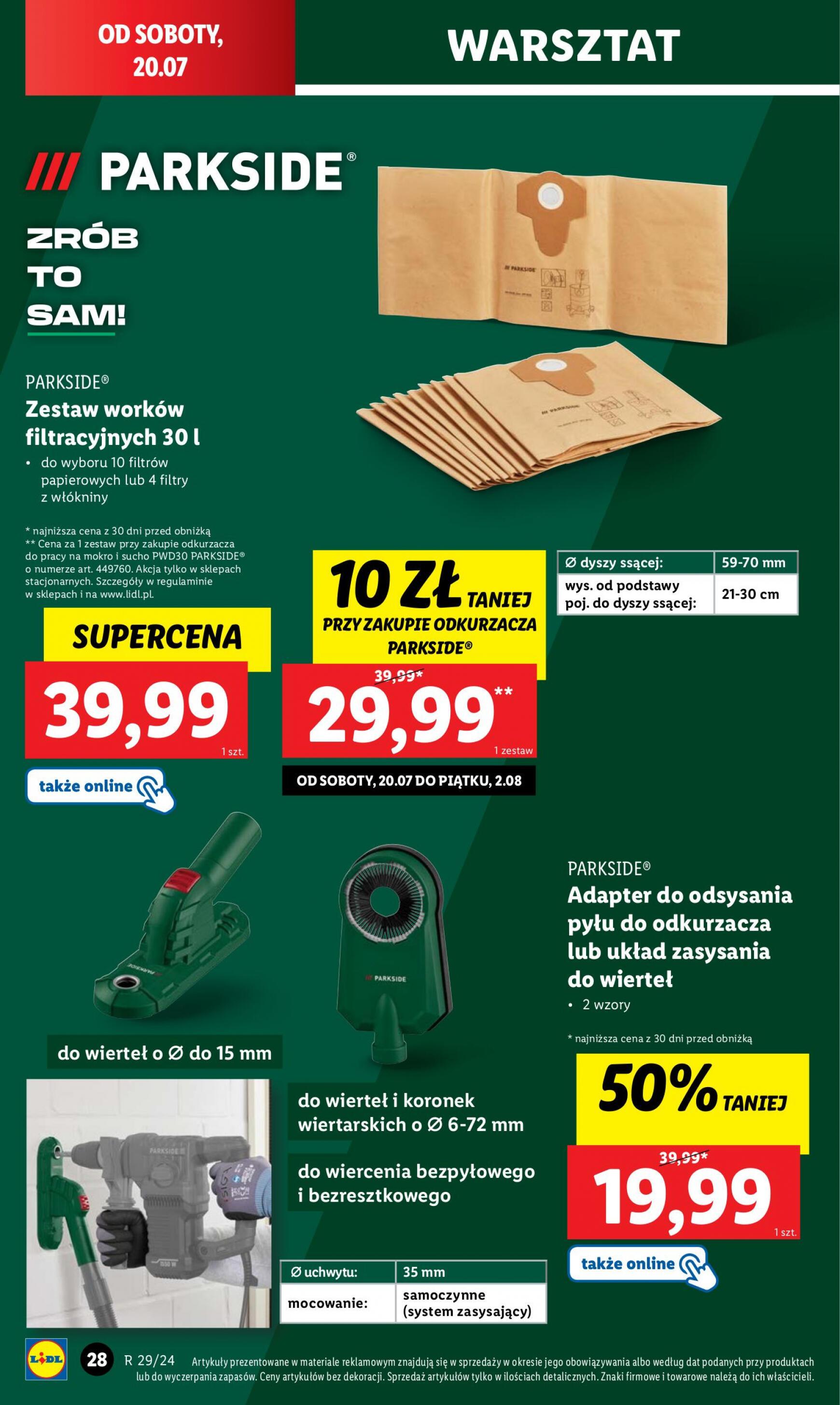 lidl - Lidl - Katalog Okazji gazetka aktualna ważna od 15.07. - 20.07. - page: 30