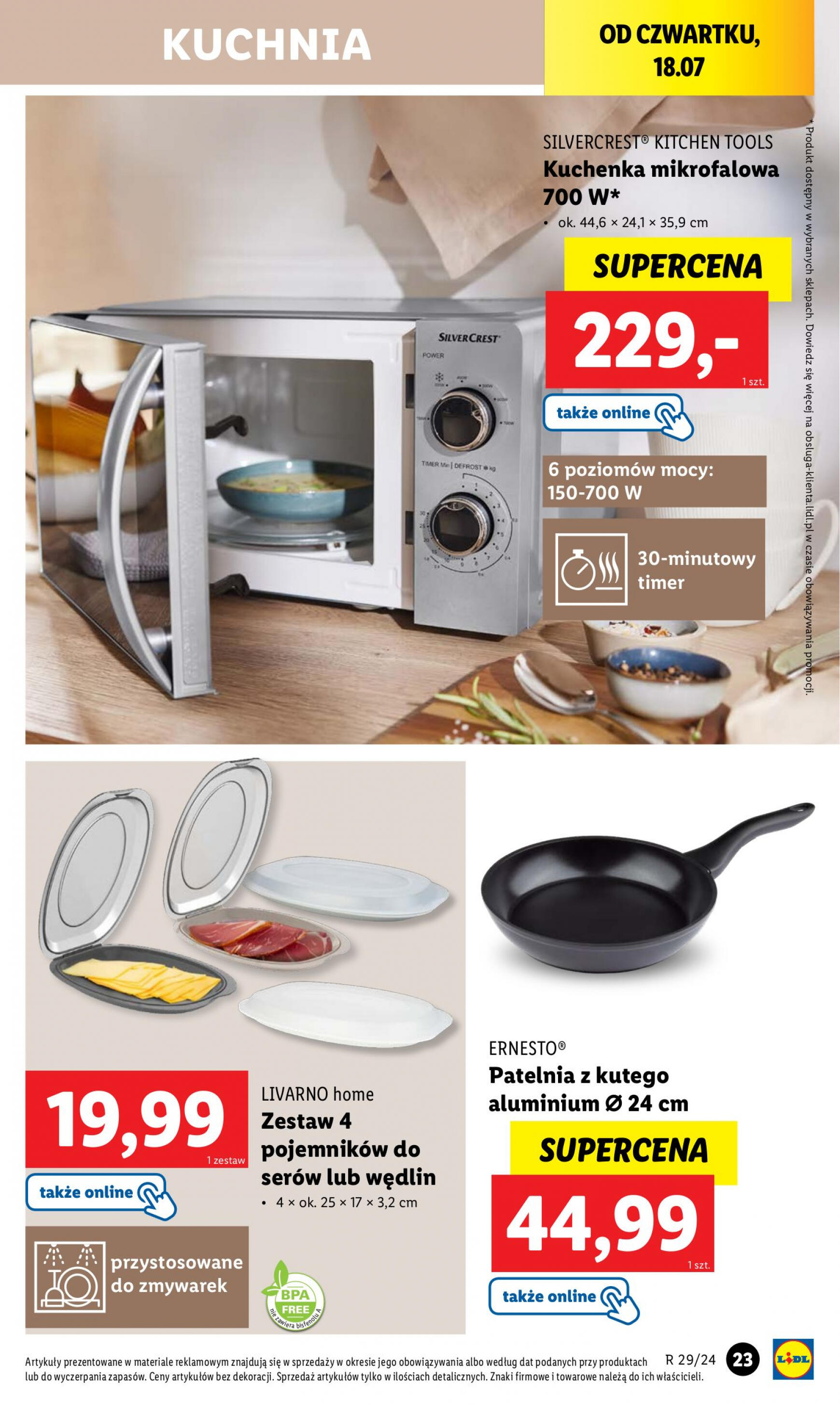 lidl - Lidl - Katalog Okazji gazetka aktualna ważna od 15.07. - 20.07. - page: 23