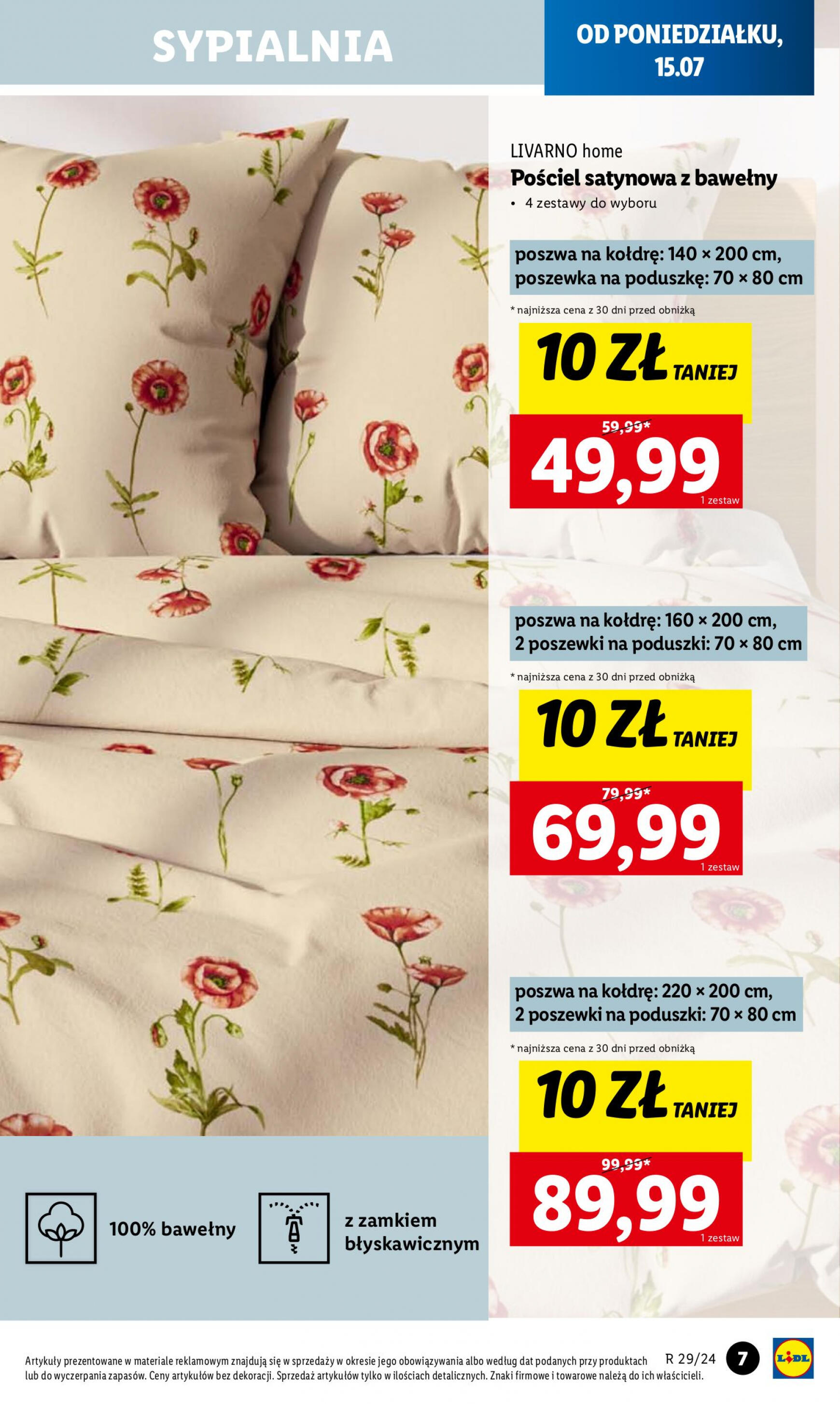 lidl - Lidl - Katalog Okazji gazetka aktualna ważna od 15.07. - 20.07. - page: 7