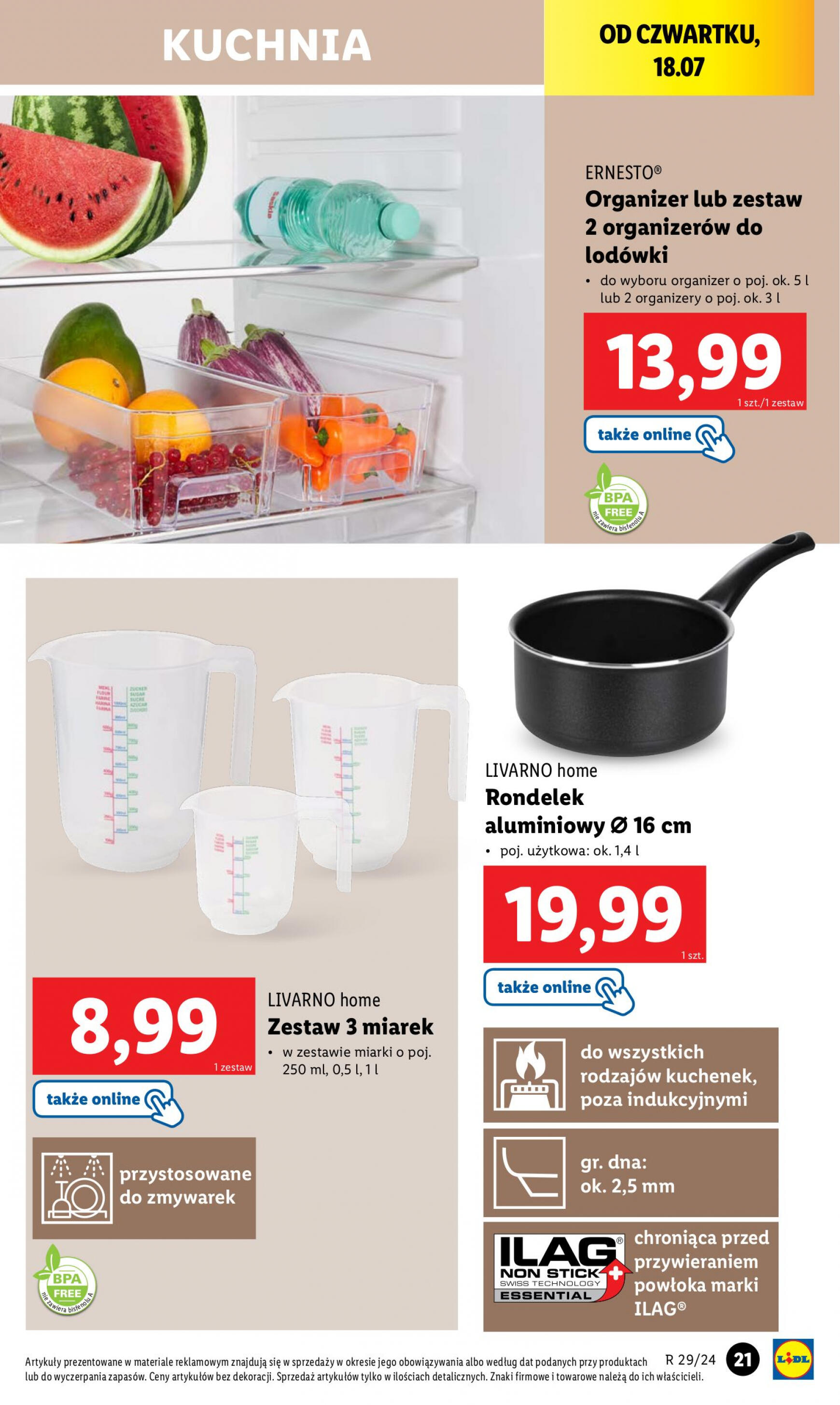 lidl - Lidl - Katalog Okazji gazetka aktualna ważna od 15.07. - 20.07. - page: 21