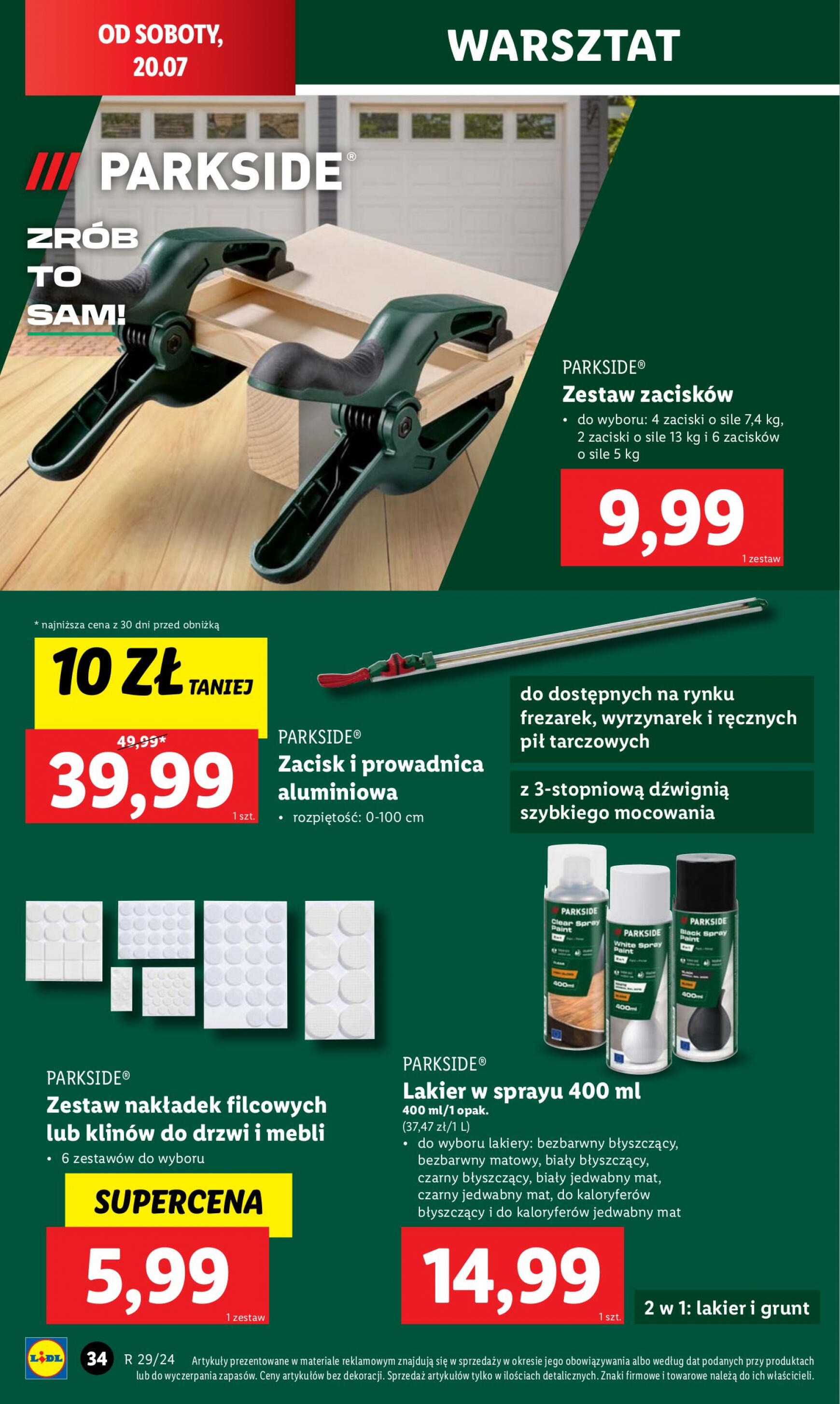 lidl - Lidl - Katalog Okazji gazetka aktualna ważna od 15.07. - 20.07. - page: 36