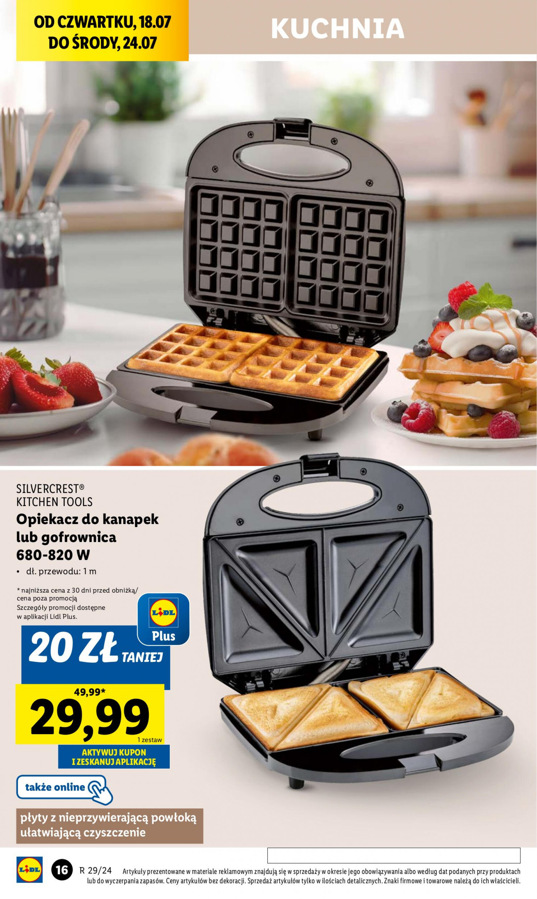 lidl - Lidl - Katalog Okazji gazetka aktualna ważna od 15.07. - 20.07. - page: 16