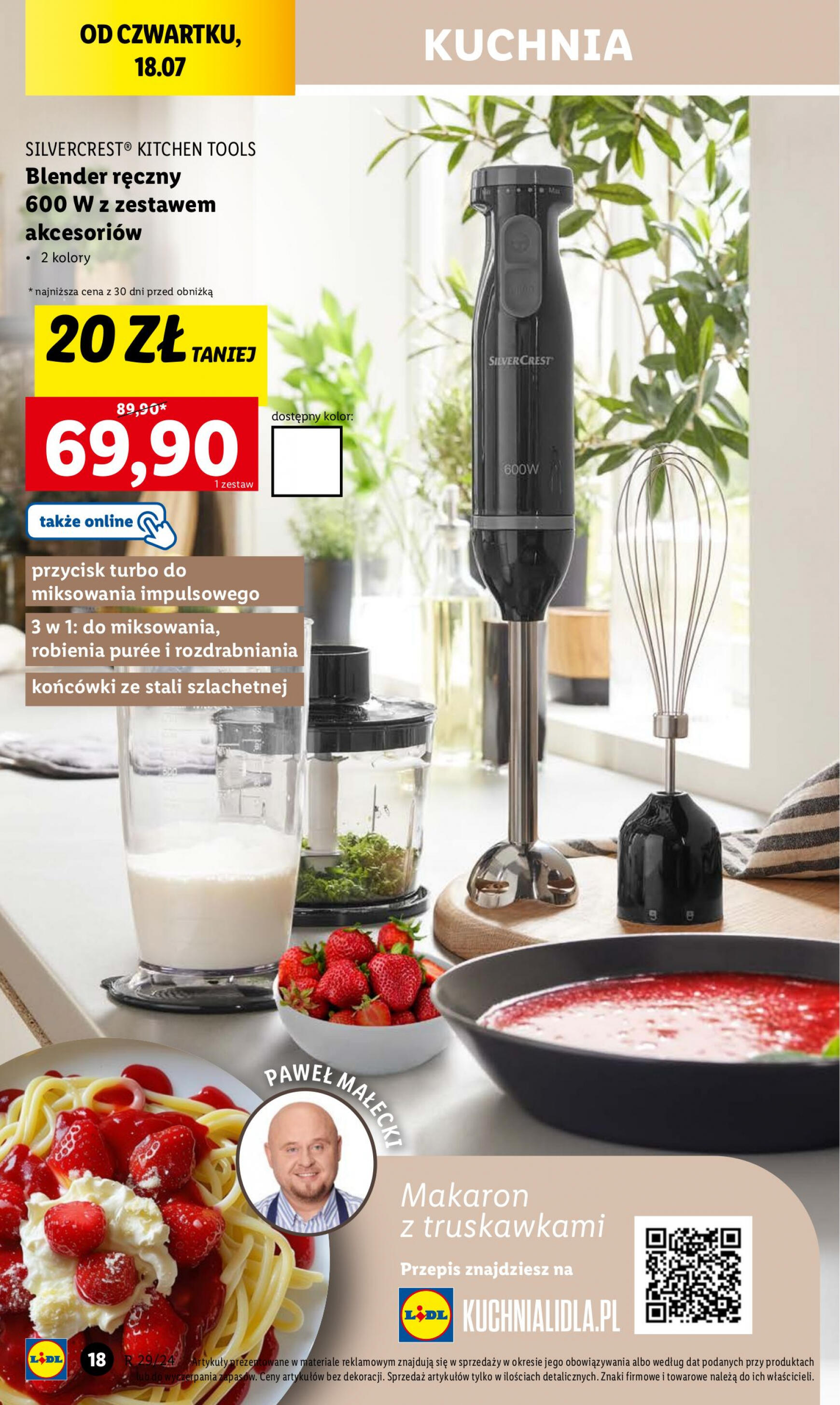 lidl - Lidl - Katalog Okazji gazetka aktualna ważna od 15.07. - 20.07. - page: 18