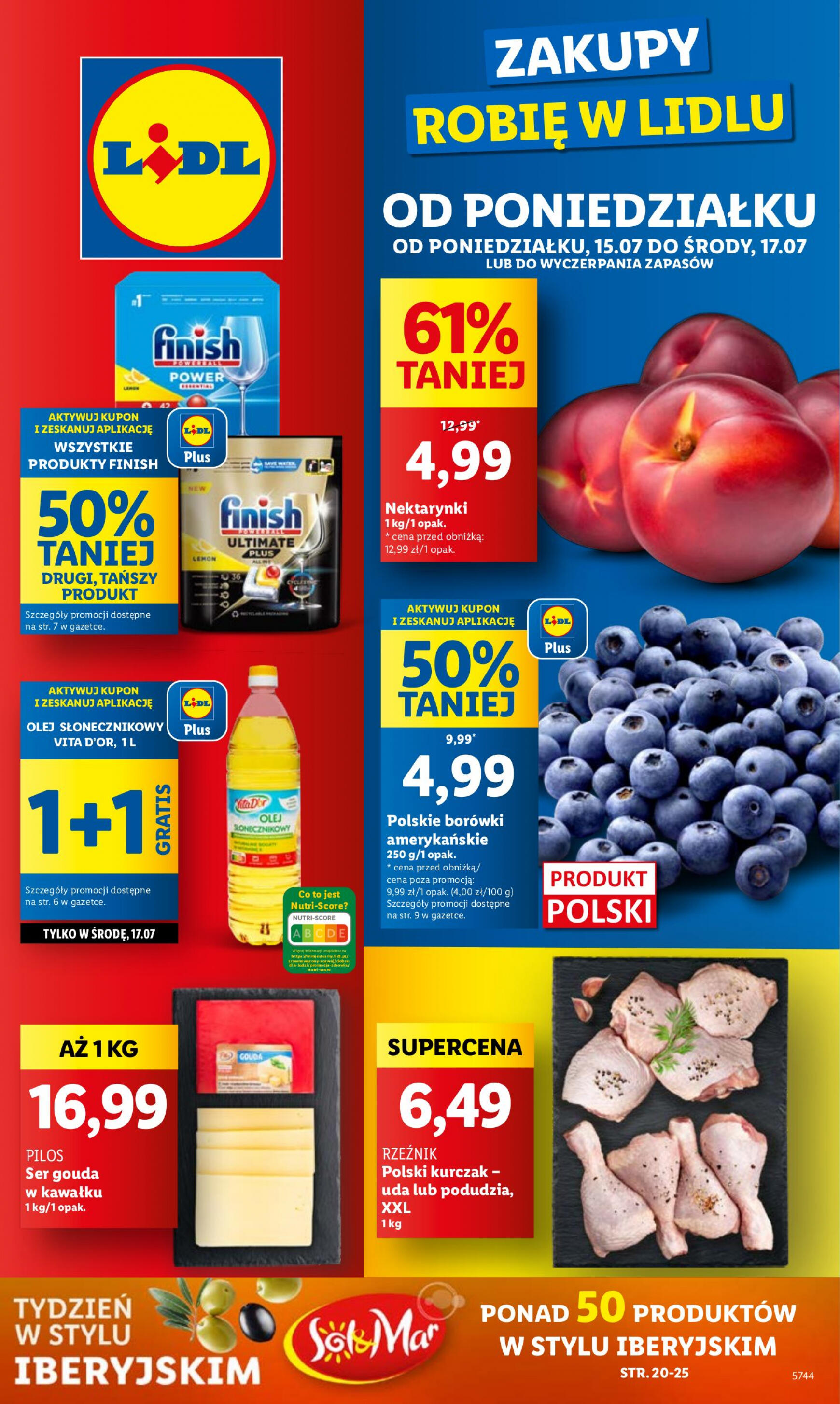 lidl - Lidl gazetka aktualna ważna od 15.07. - 17.07. - page: 1