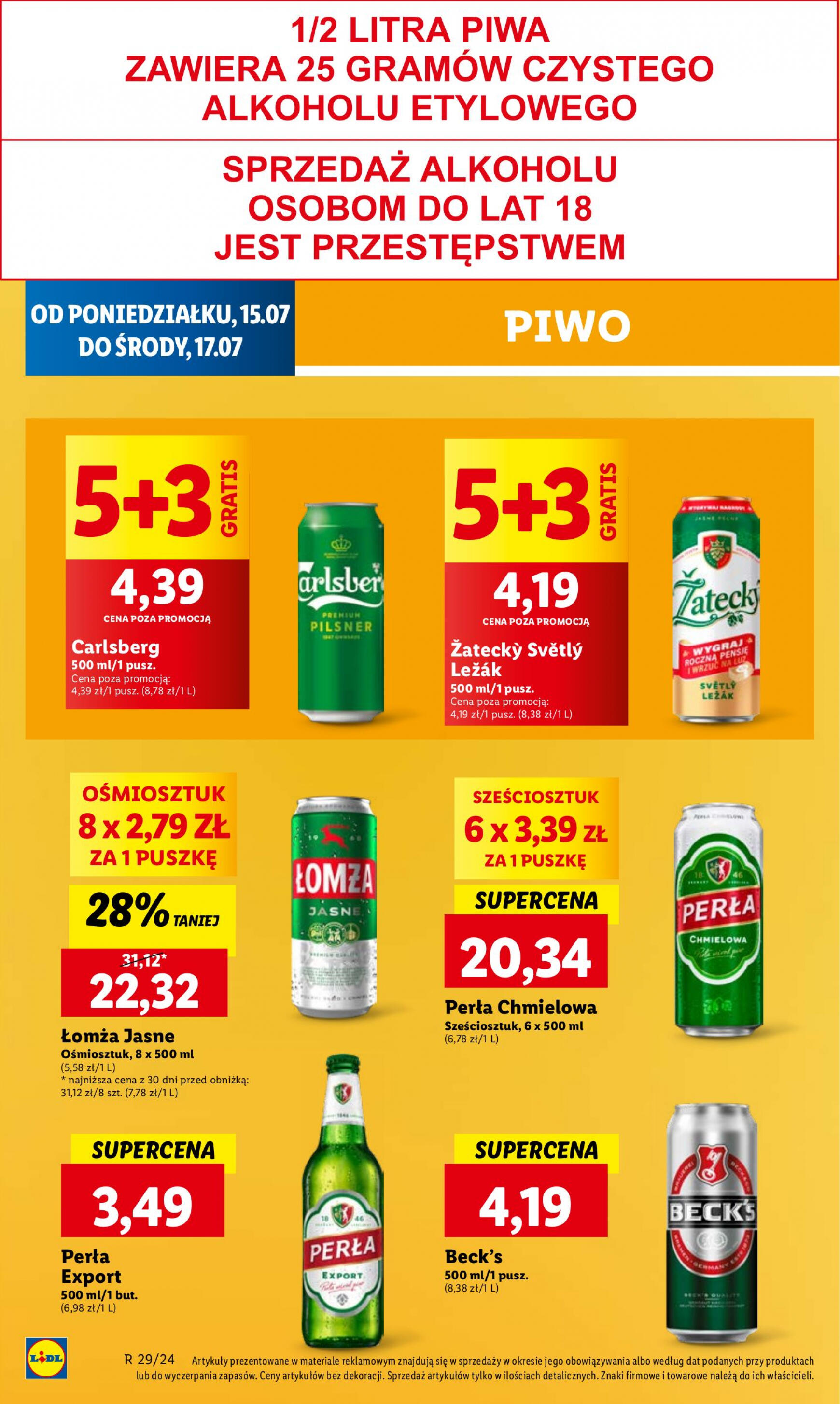 lidl - Lidl gazetka aktualna ważna od 15.07. - 17.07. - page: 36