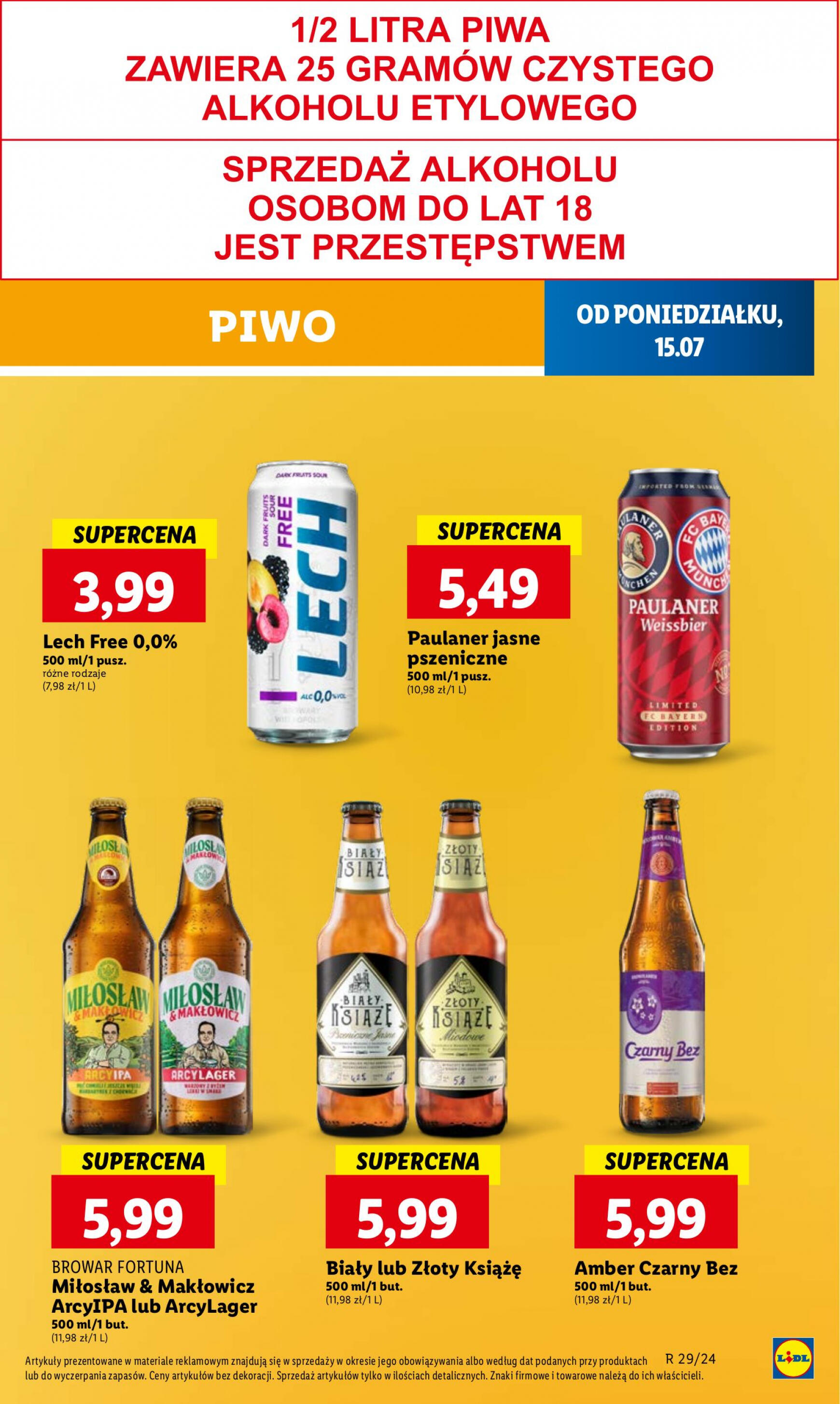 lidl - Lidl gazetka aktualna ważna od 15.07. - 17.07. - page: 37