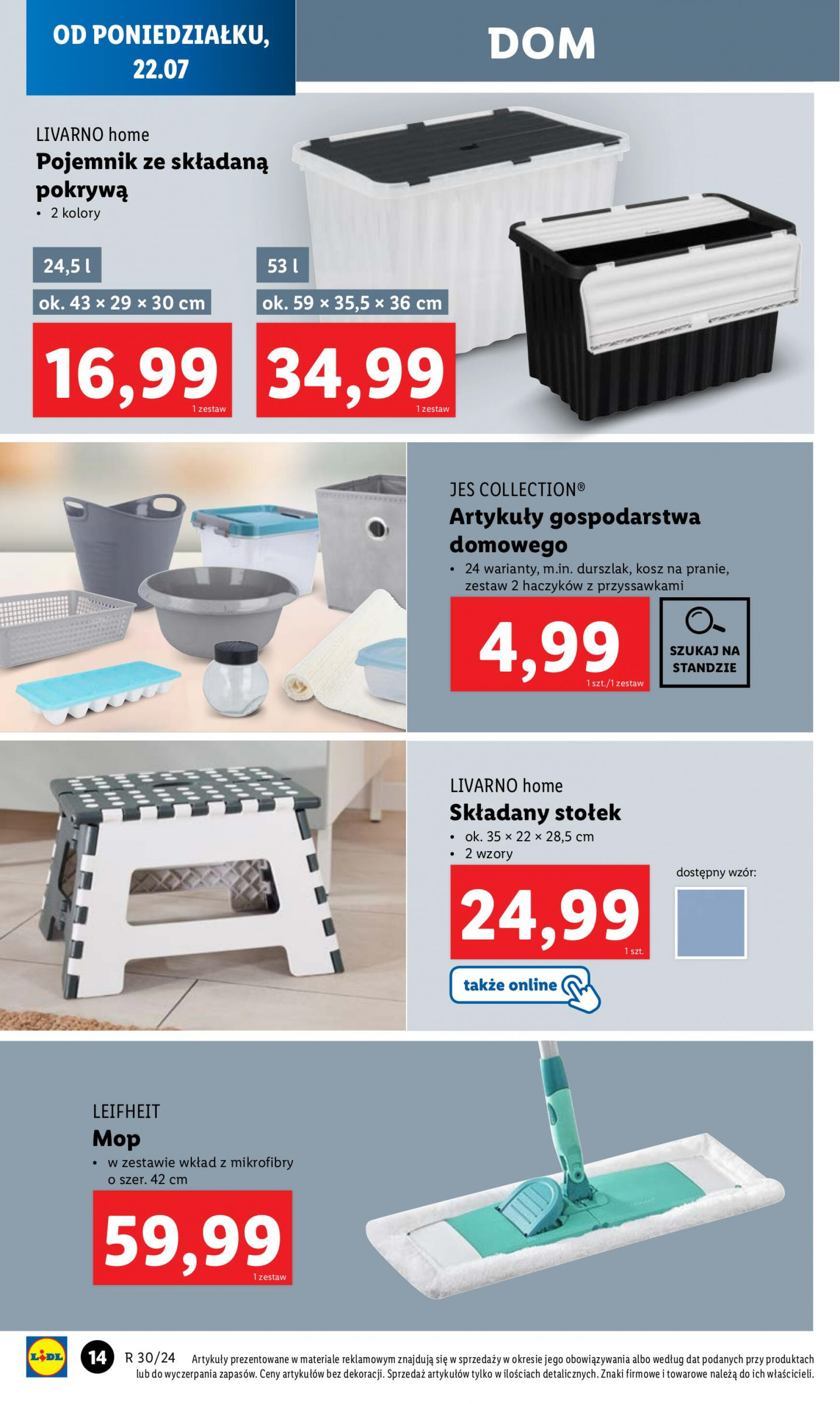 lidl - Lidl - Katalog Okazji gazetka aktualna ważna od 22.07. - 27.07. - page: 20