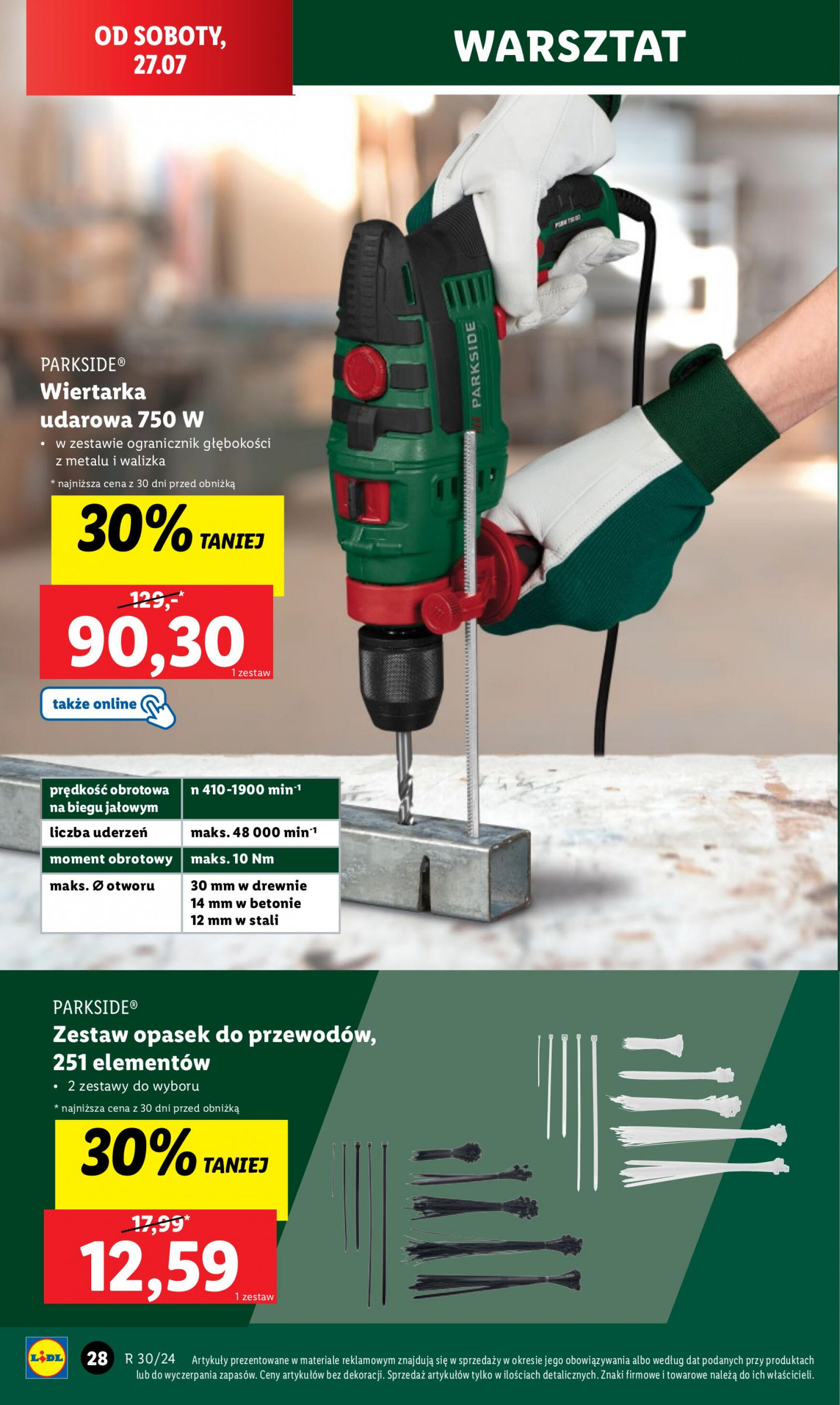 lidl - Lidl - Katalog Okazji gazetka aktualna ważna od 22.07. - 27.07. - page: 34