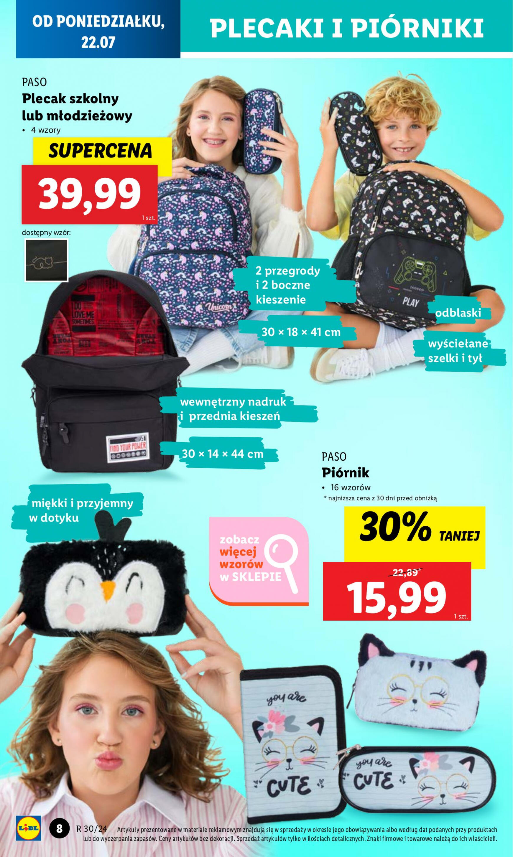 lidl - Lidl - Katalog Okazji gazetka aktualna ważna od 22.07. - 27.07. - page: 8