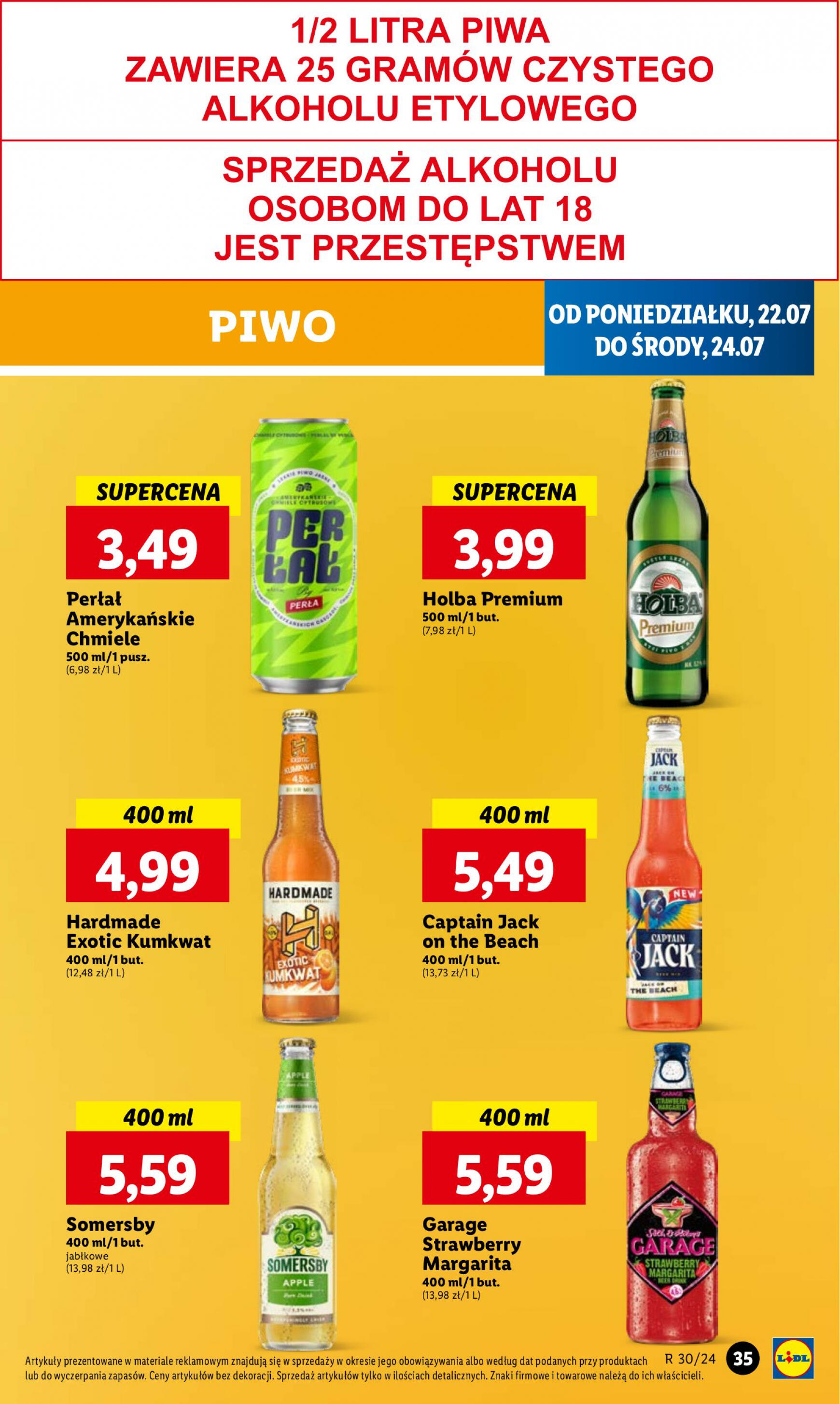 lidl - Lidl gazetka aktualna ważna od 22.07. - 24.07. - page: 39