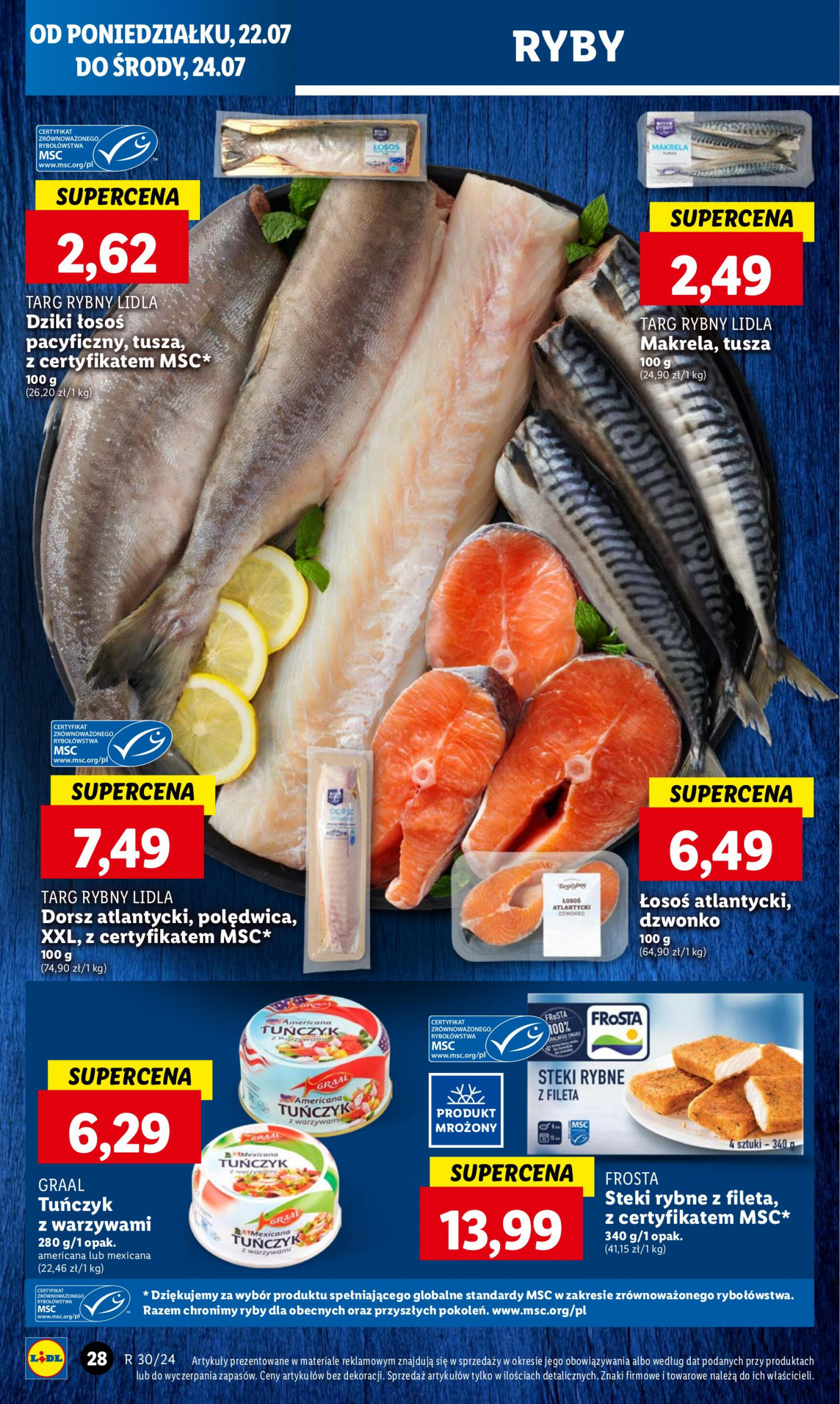 lidl - Lidl gazetka aktualna ważna od 22.07. - 24.07. - page: 32