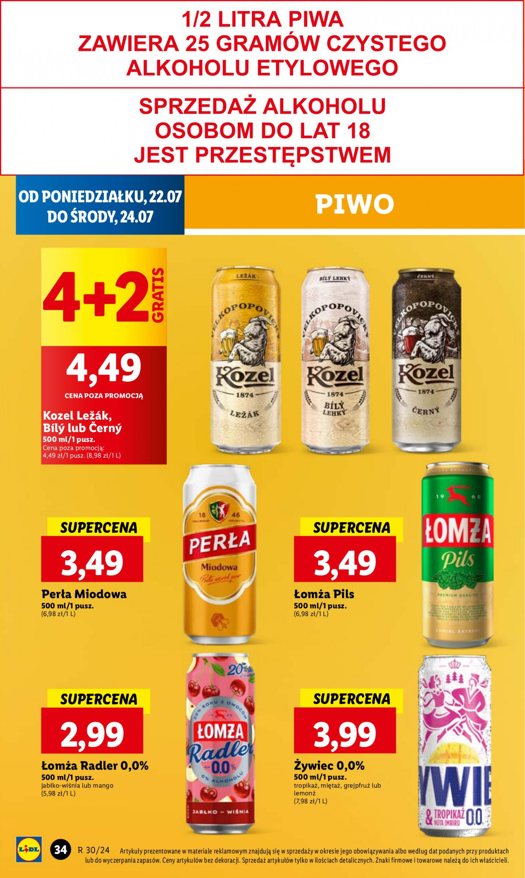 lidl - Lidl gazetka aktualna ważna od 22.07. - 24.07. - page: 38