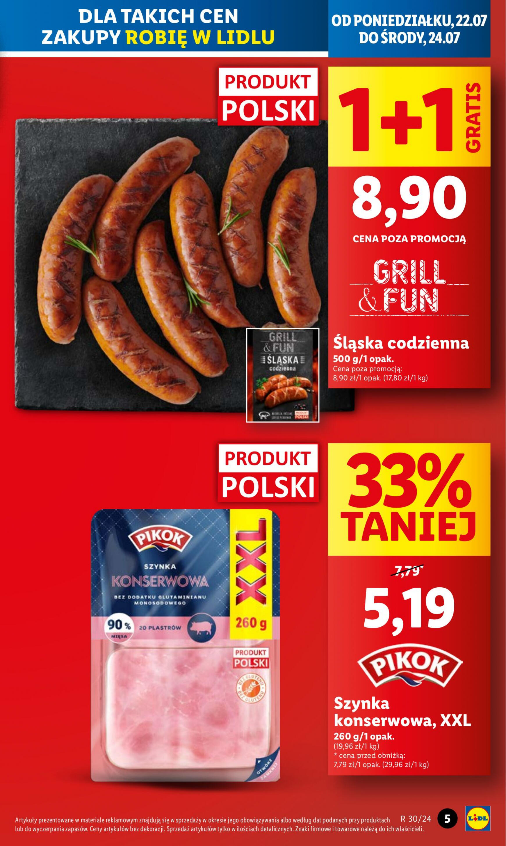 lidl - Lidl gazetka aktualna ważna od 22.07. - 24.07. - page: 7