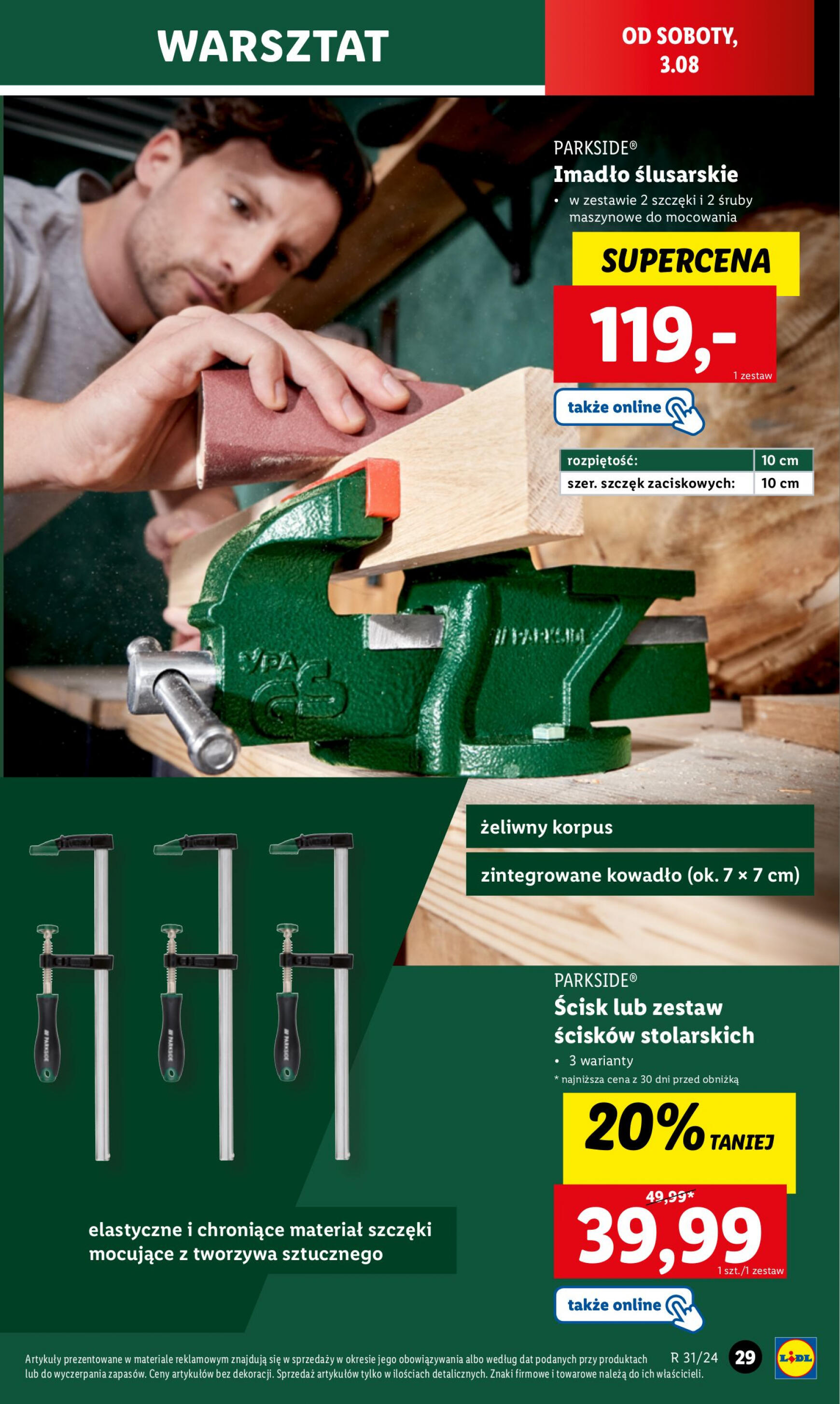 lidl - Lidl - Katalog Okazji gazetka aktualna ważna od 29.07. - 03.08. - page: 35