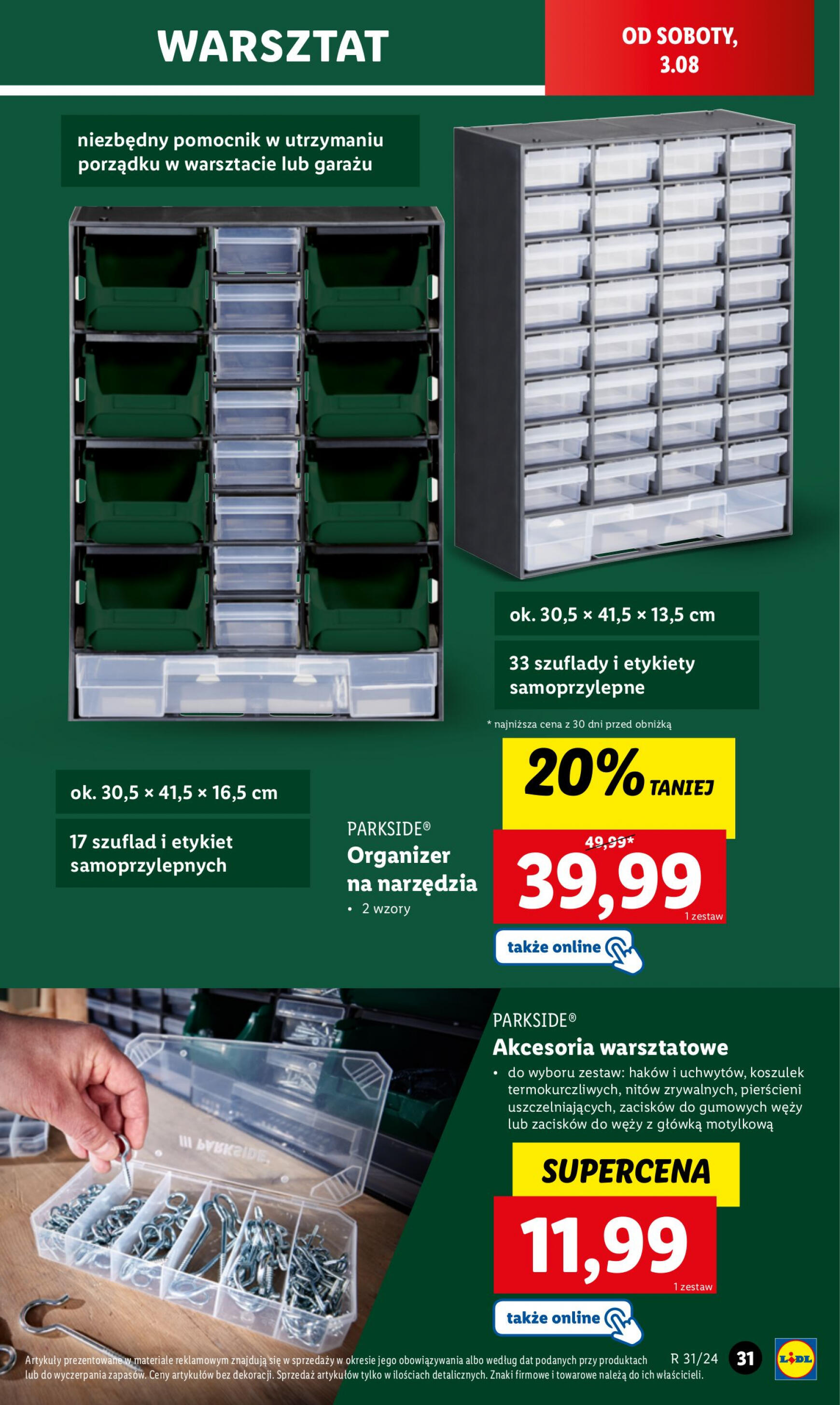 lidl - Lidl - Katalog Okazji gazetka aktualna ważna od 29.07. - 03.08. - page: 37