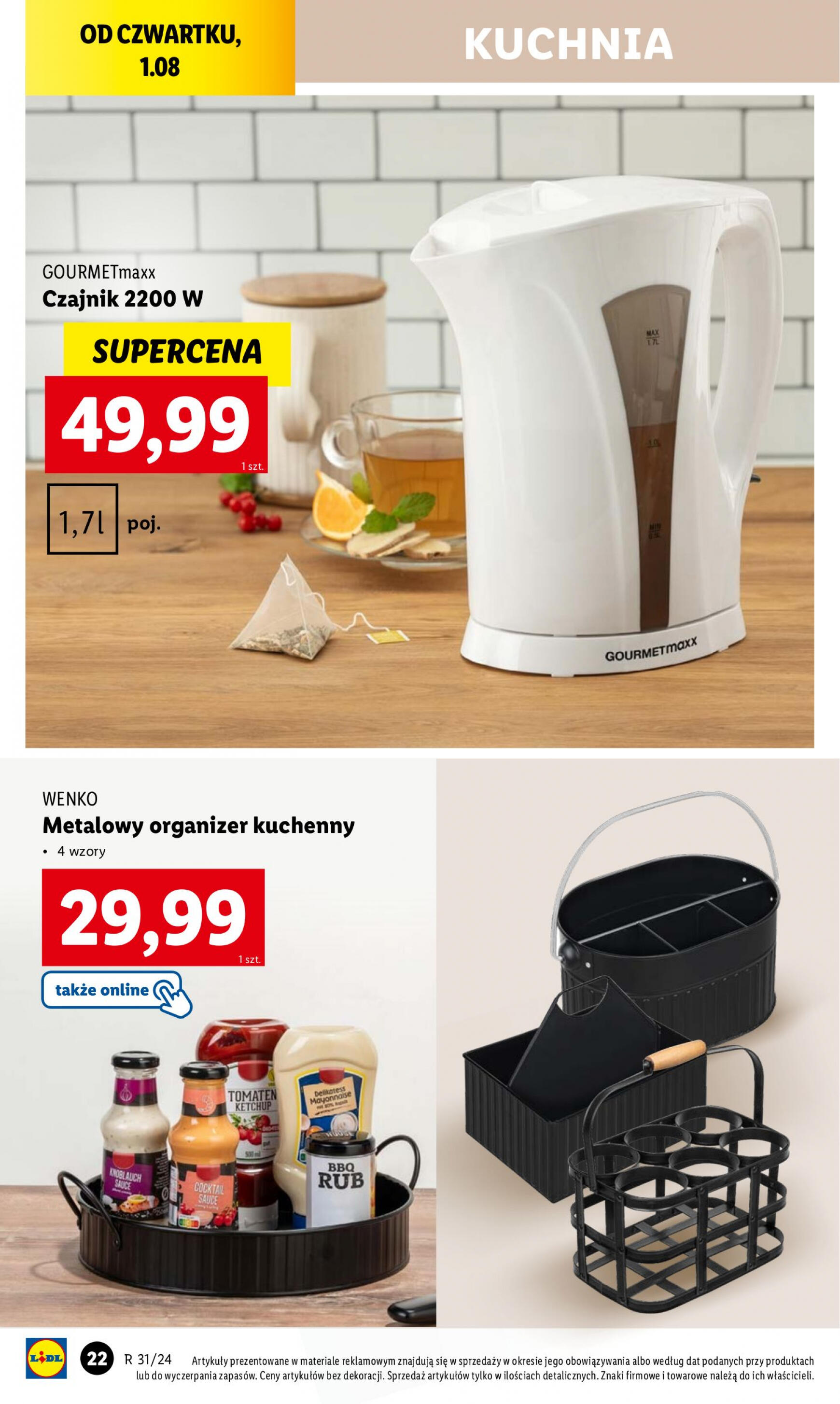 lidl - Lidl - Katalog Okazji gazetka aktualna ważna od 29.07. - 03.08. - page: 24